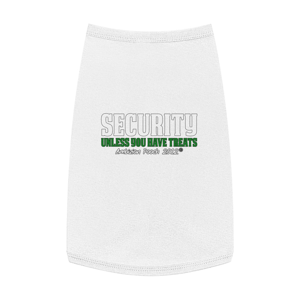 Security (Unless You Have Treats) Doggy Tank Top