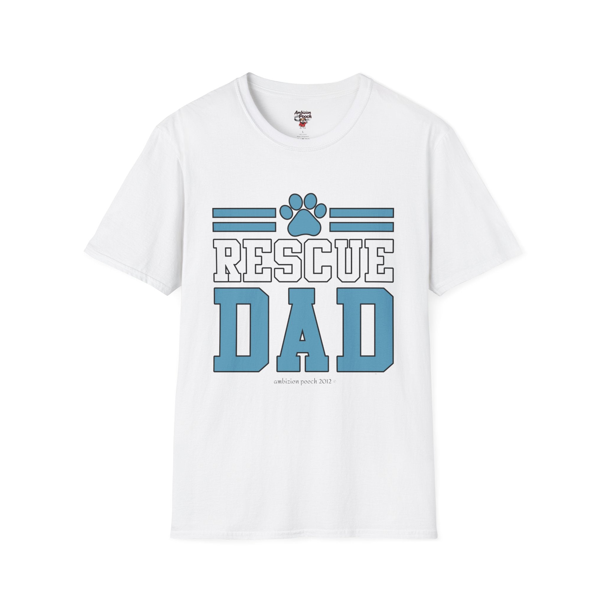 Rescue Dad Unisex Softstyle T-Shirt