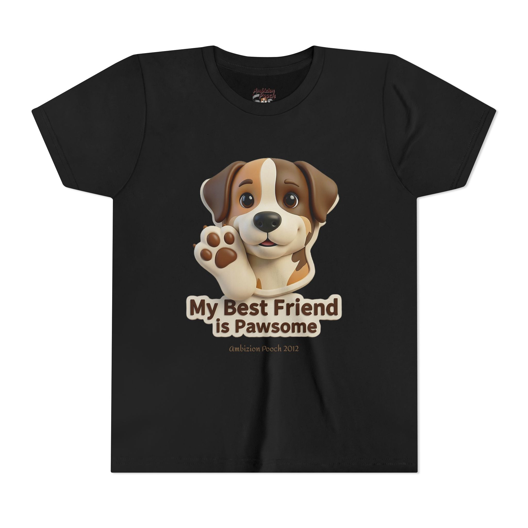 "My Best Friend is Pawsome" Kids Tee