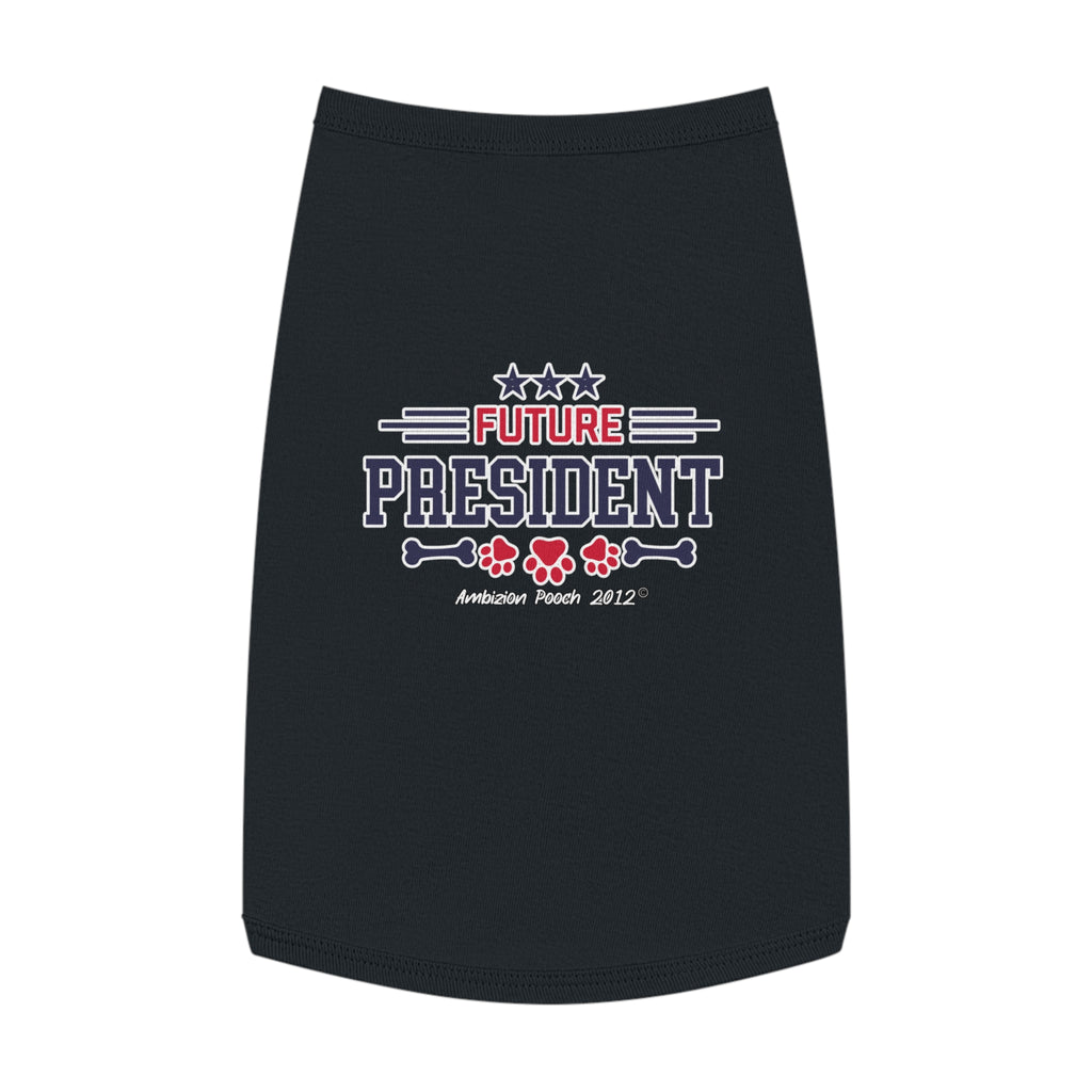 Future President Doggy Tank Top — "Future Vice President" (Pet & Parent Matching)