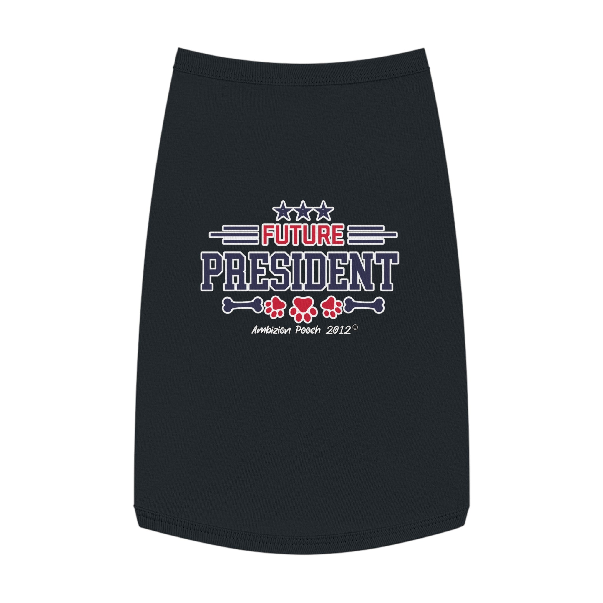 Future President Doggy Tank Top — "Future Vice President" (Pet & Parent Matching)