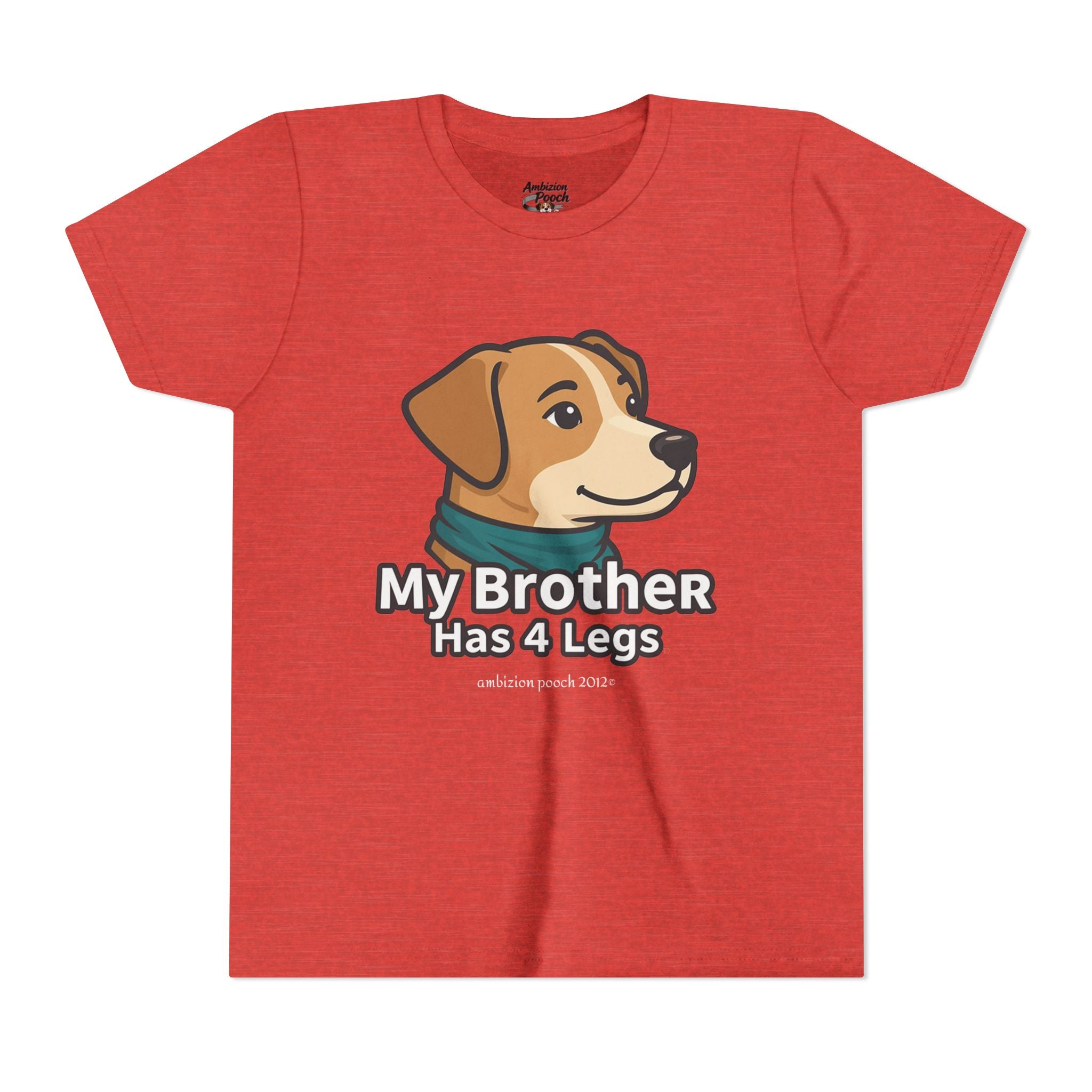 "My Bro Has 4 Legs" Kids Tee