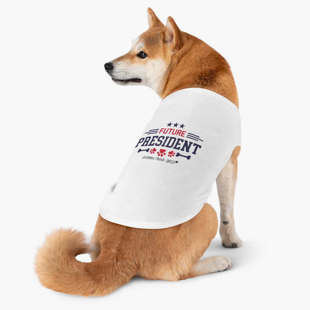 Future President Doggy Tank Top — "Future Vice President" (Pet & Parent Matching)
