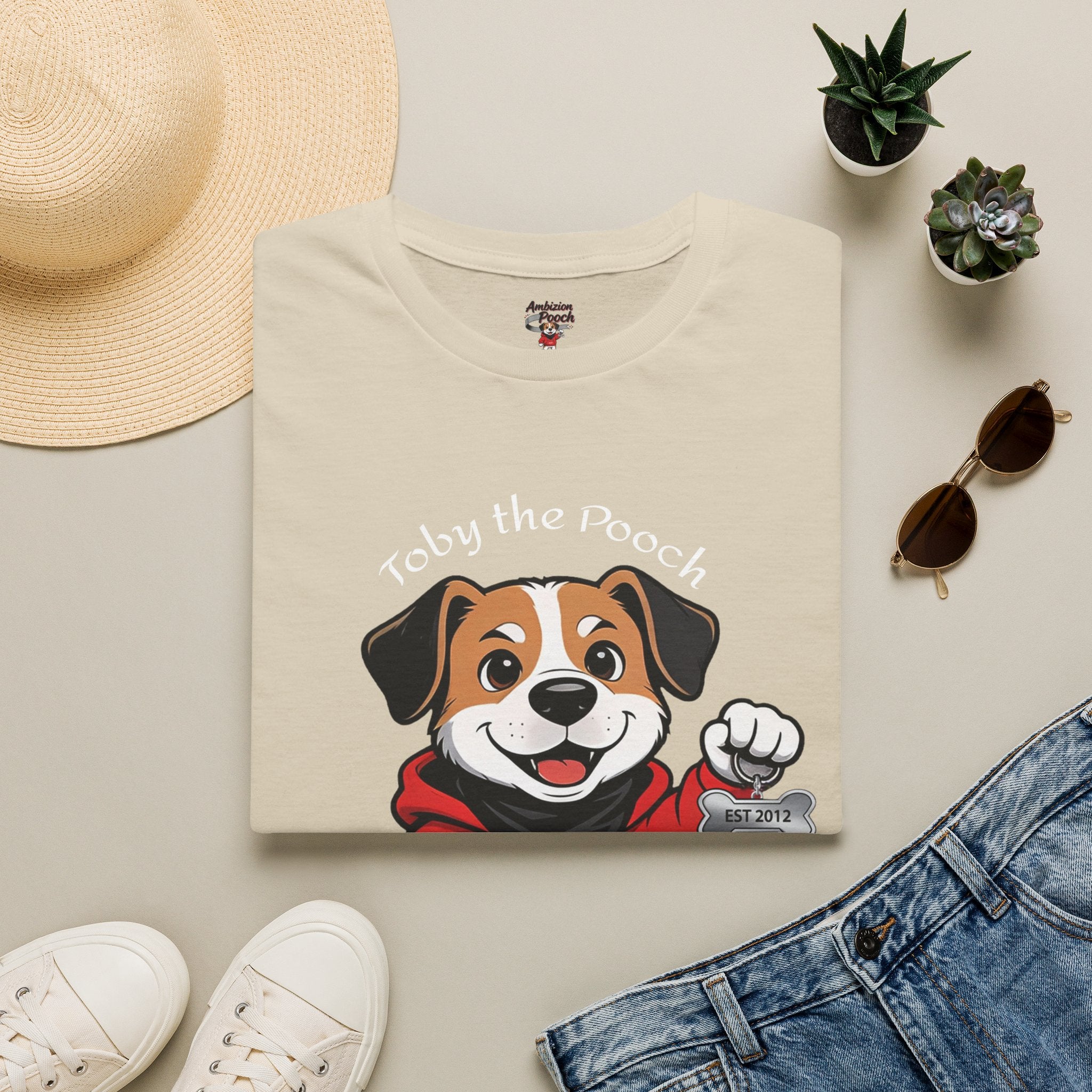 Toby the Pooch Unisex Softstyle T-Shirt