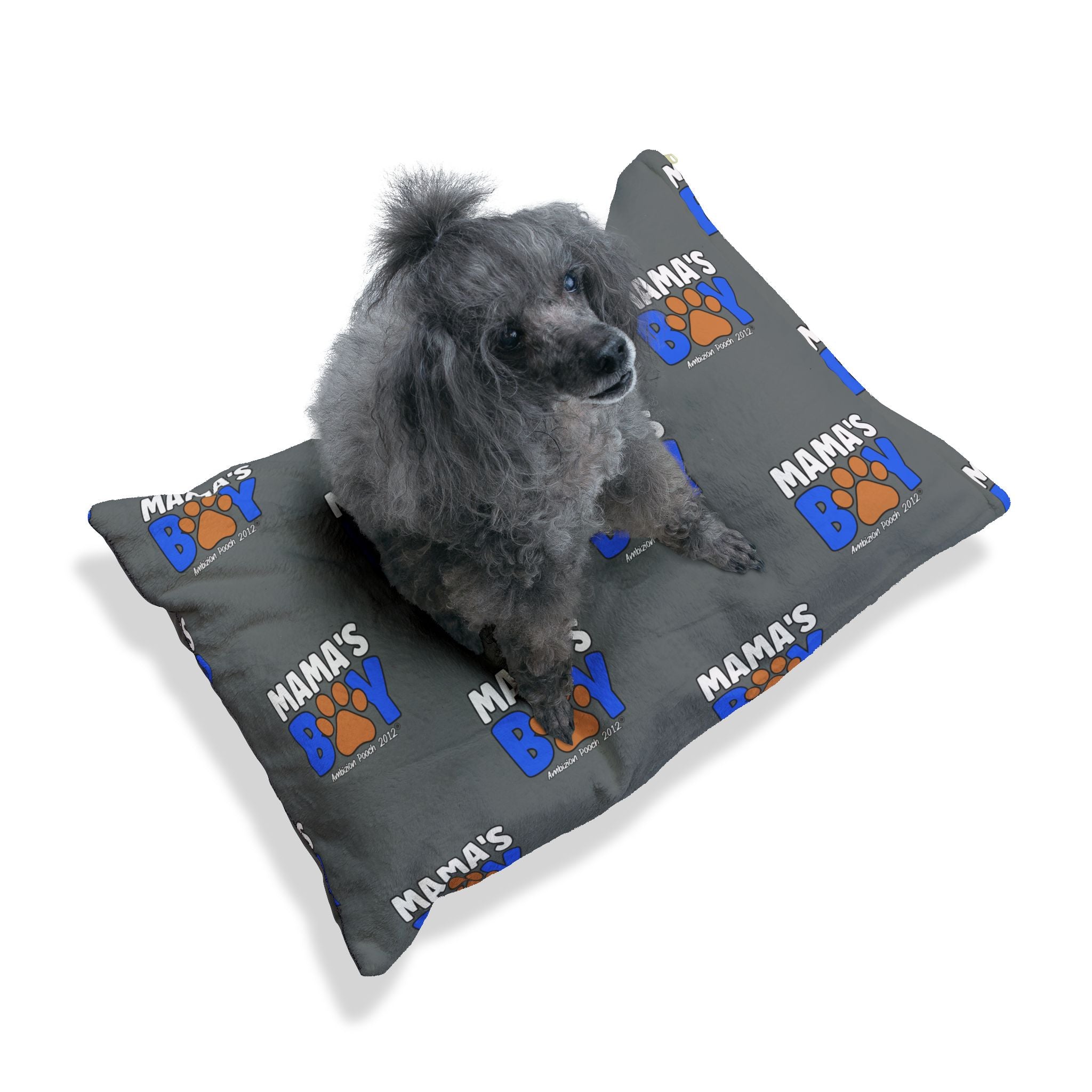 Mama's Boy Monogram Pet Bed