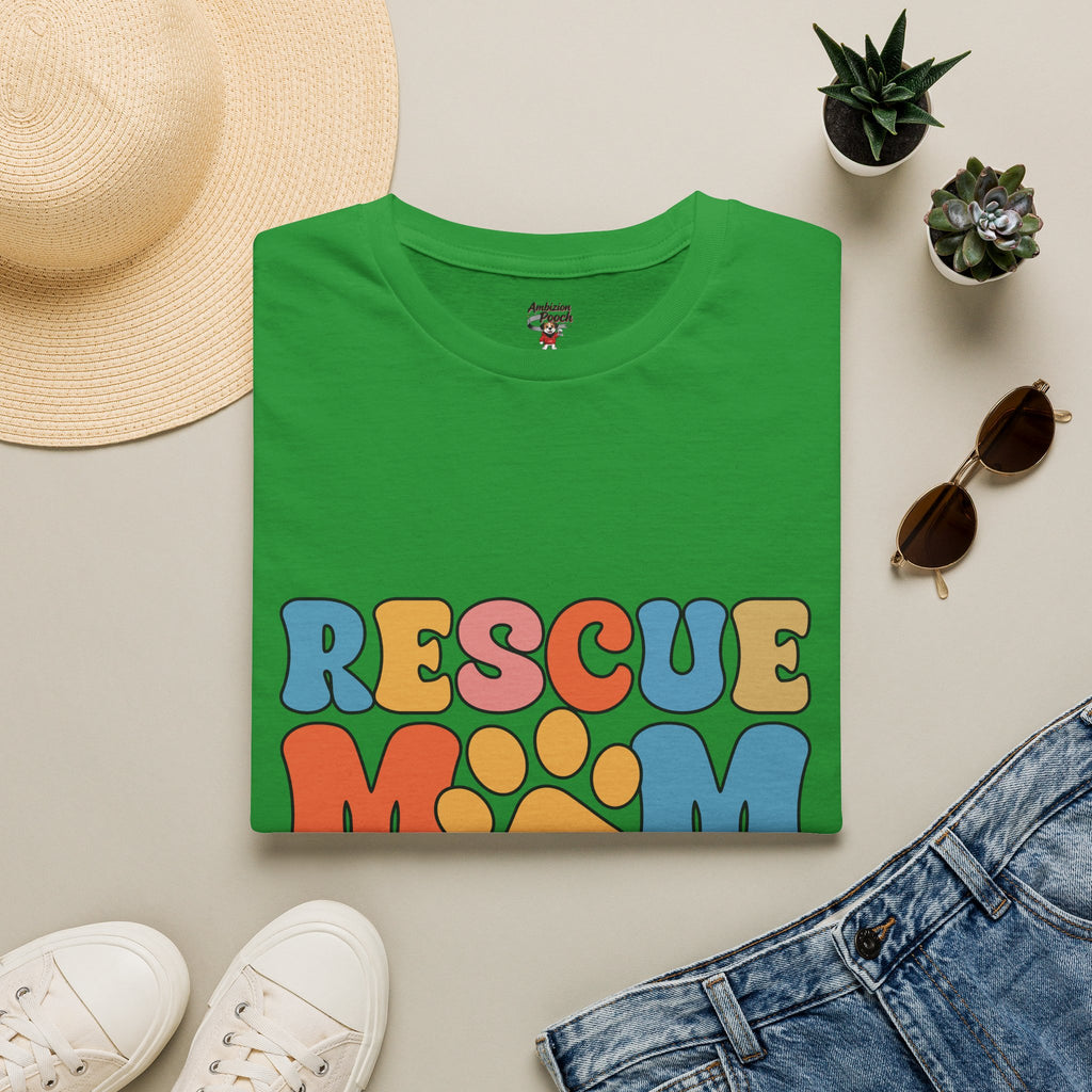 Rescue Mom Unisex Softstyle T-Shirt