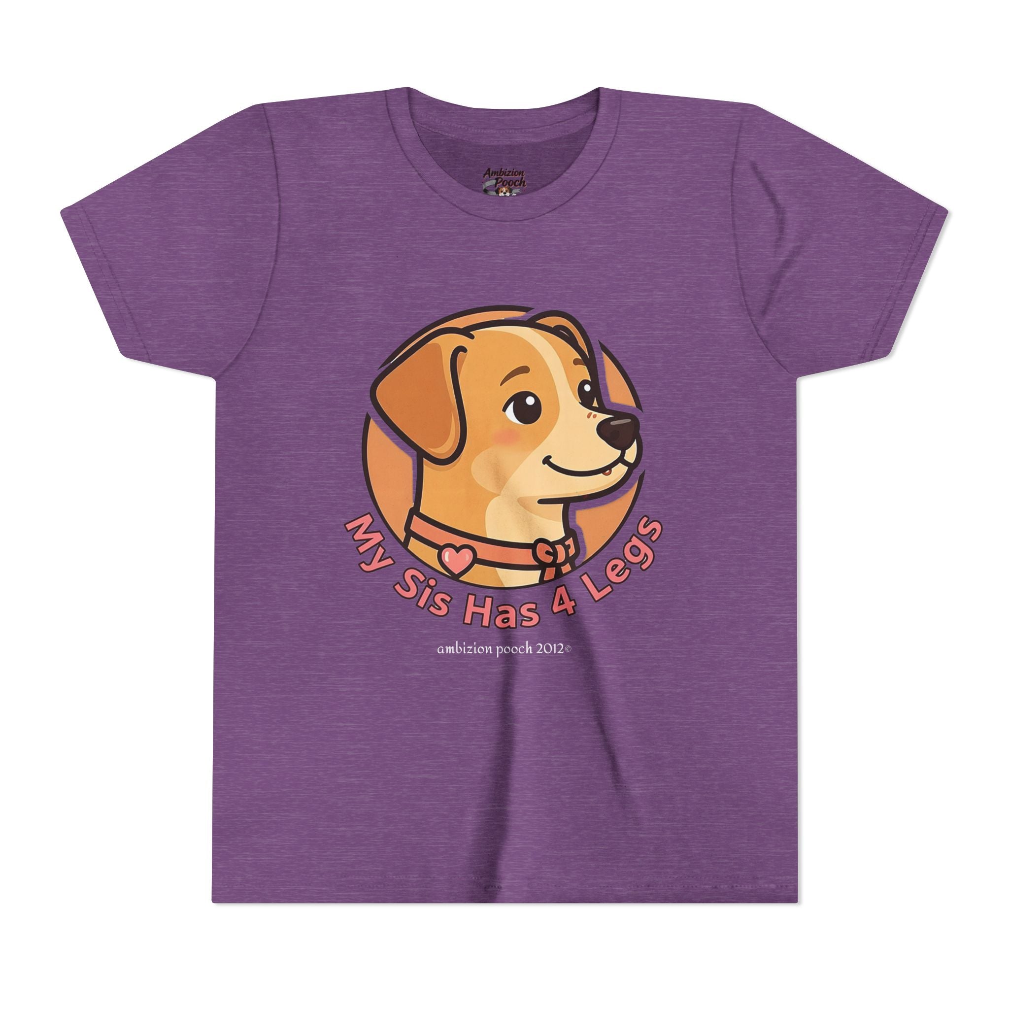 "My Sis Has 4 Legs" Kids Tee