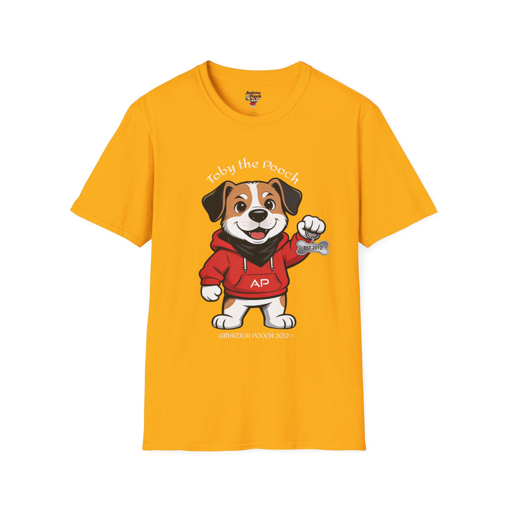 Toby the Pooch Unisex Softstyle T-Shirt