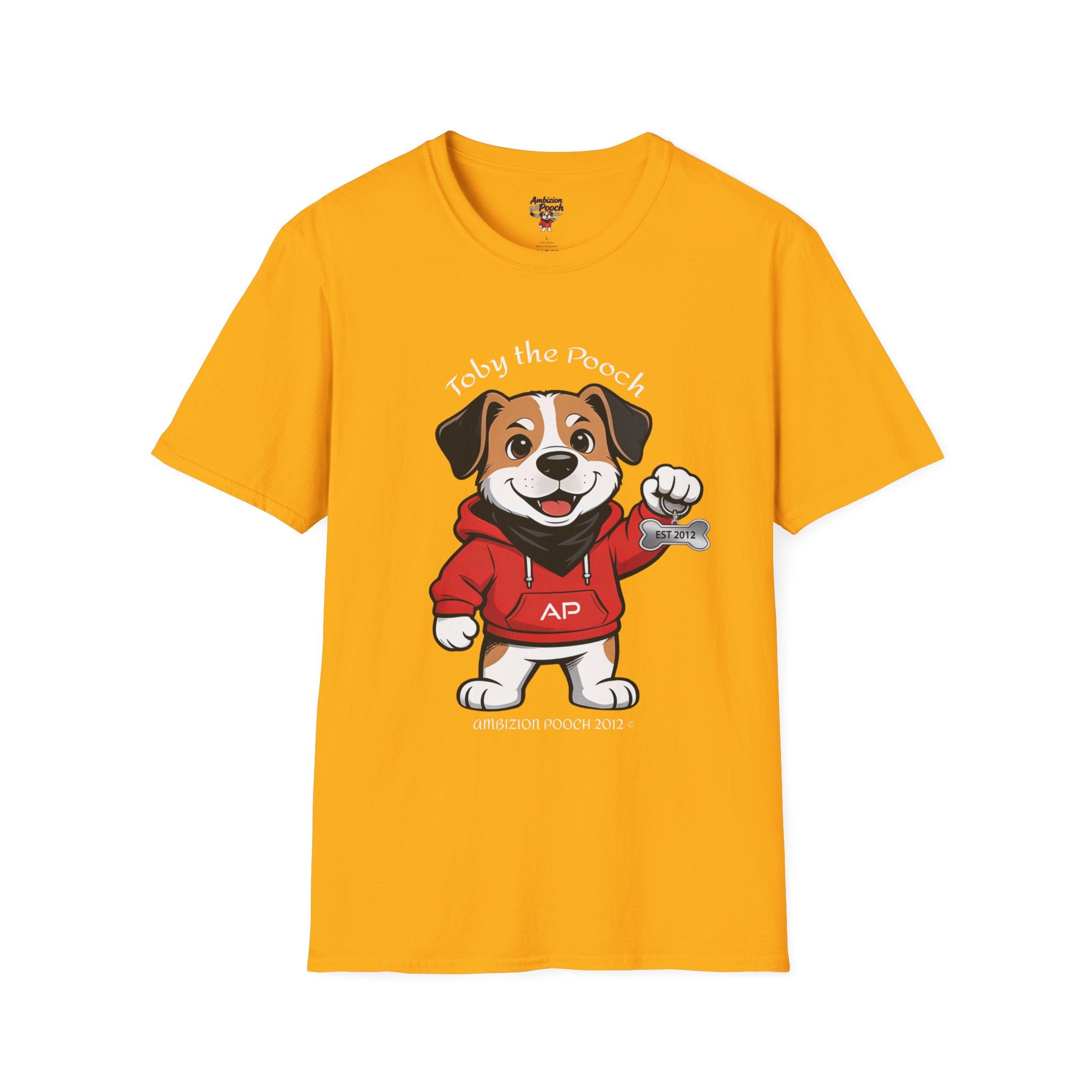Toby the Pooch Unisex Softstyle T-Shirt