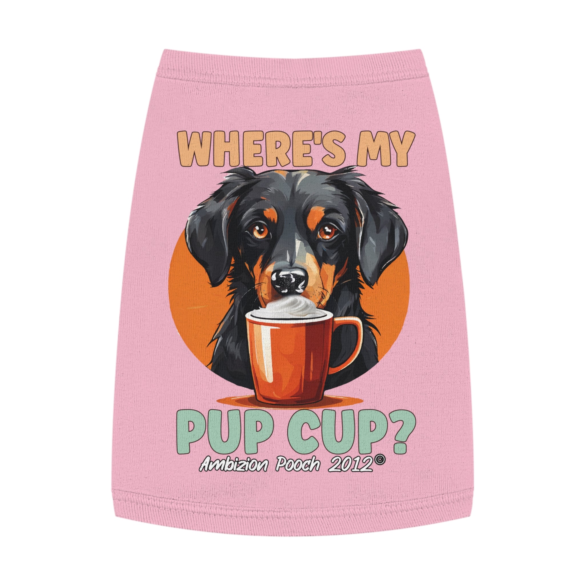 Where's My Pup Cup? Doggy Tank Top