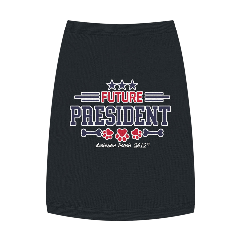 Future President Doggy Tank Top — "Future Vice President" (Pet & Parent Matching)