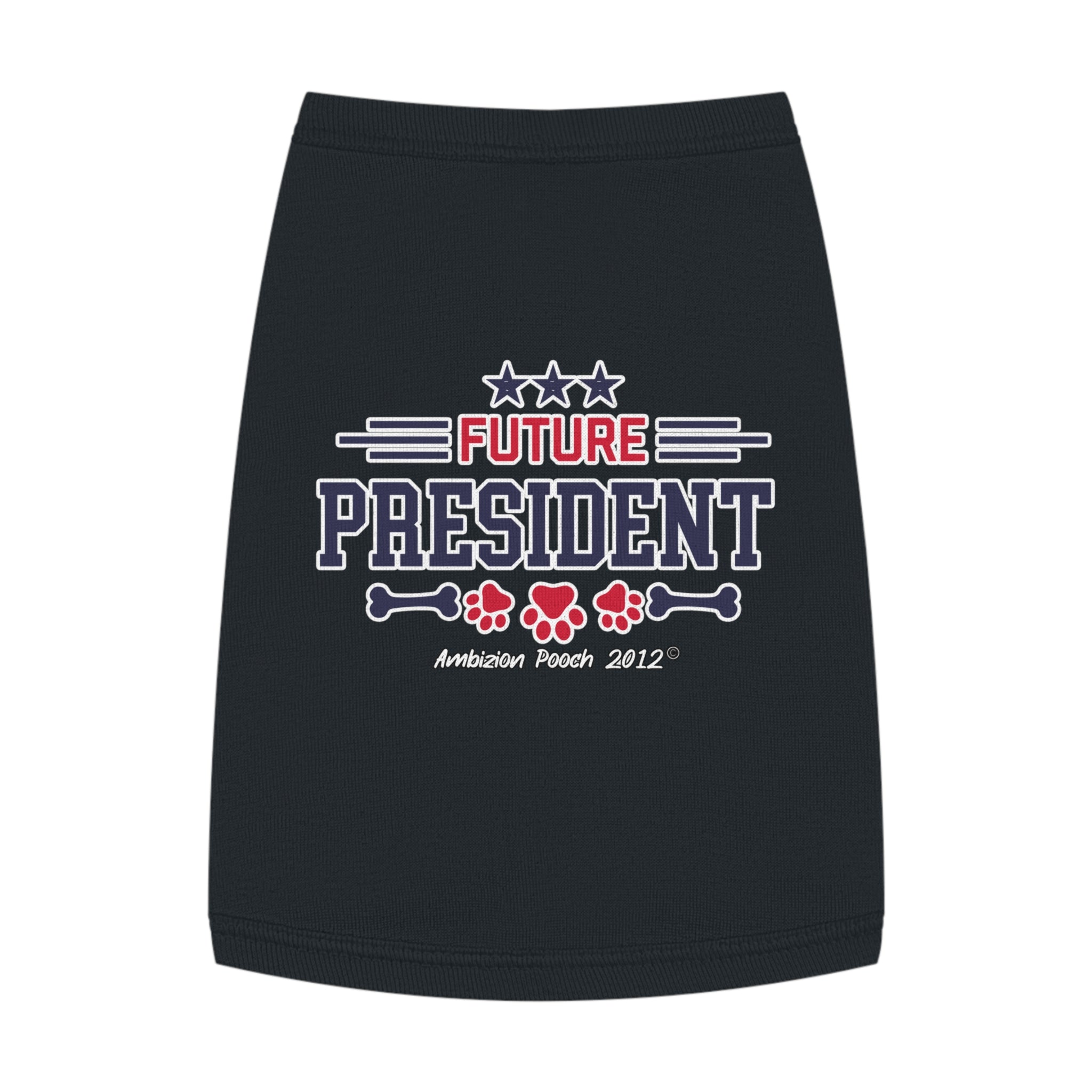 Future President Doggy Tank Top — "Future Vice President" (Pet & Parent Matching)