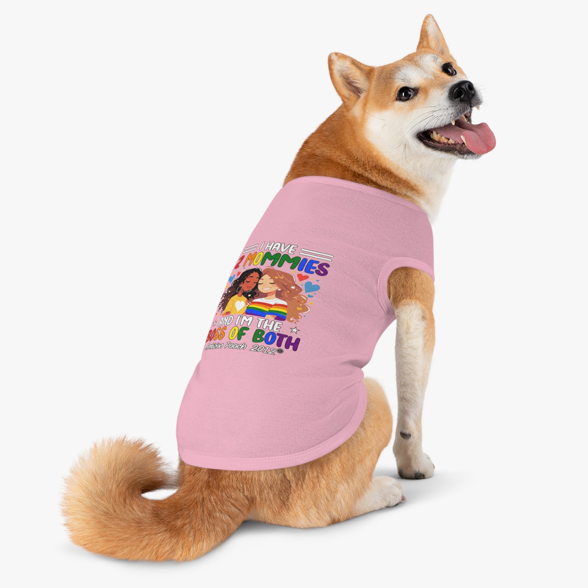 I Have 2 Mommies Doggy Tank Top (LGBTQ)