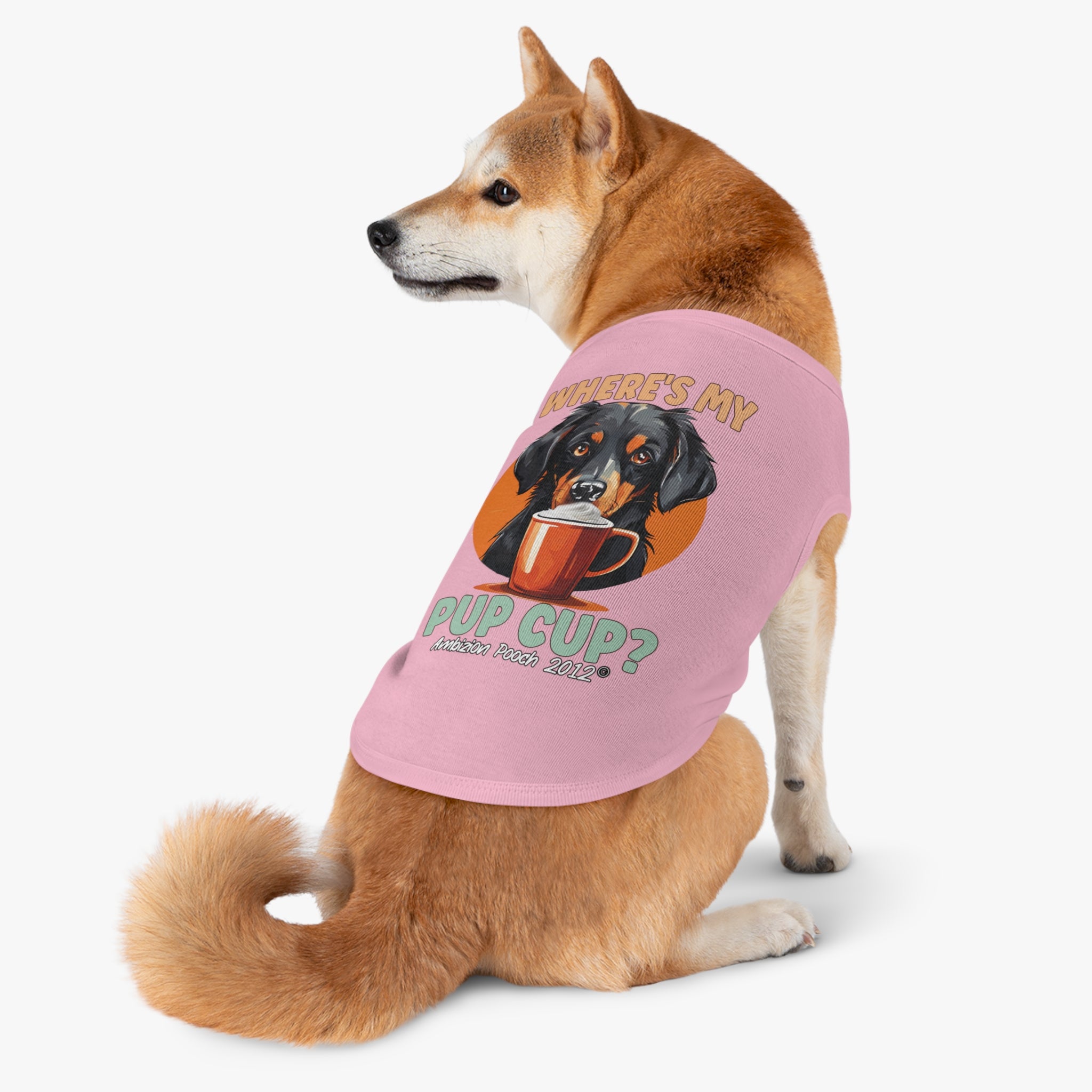 Where's My Pup Cup? Doggy Tank Top