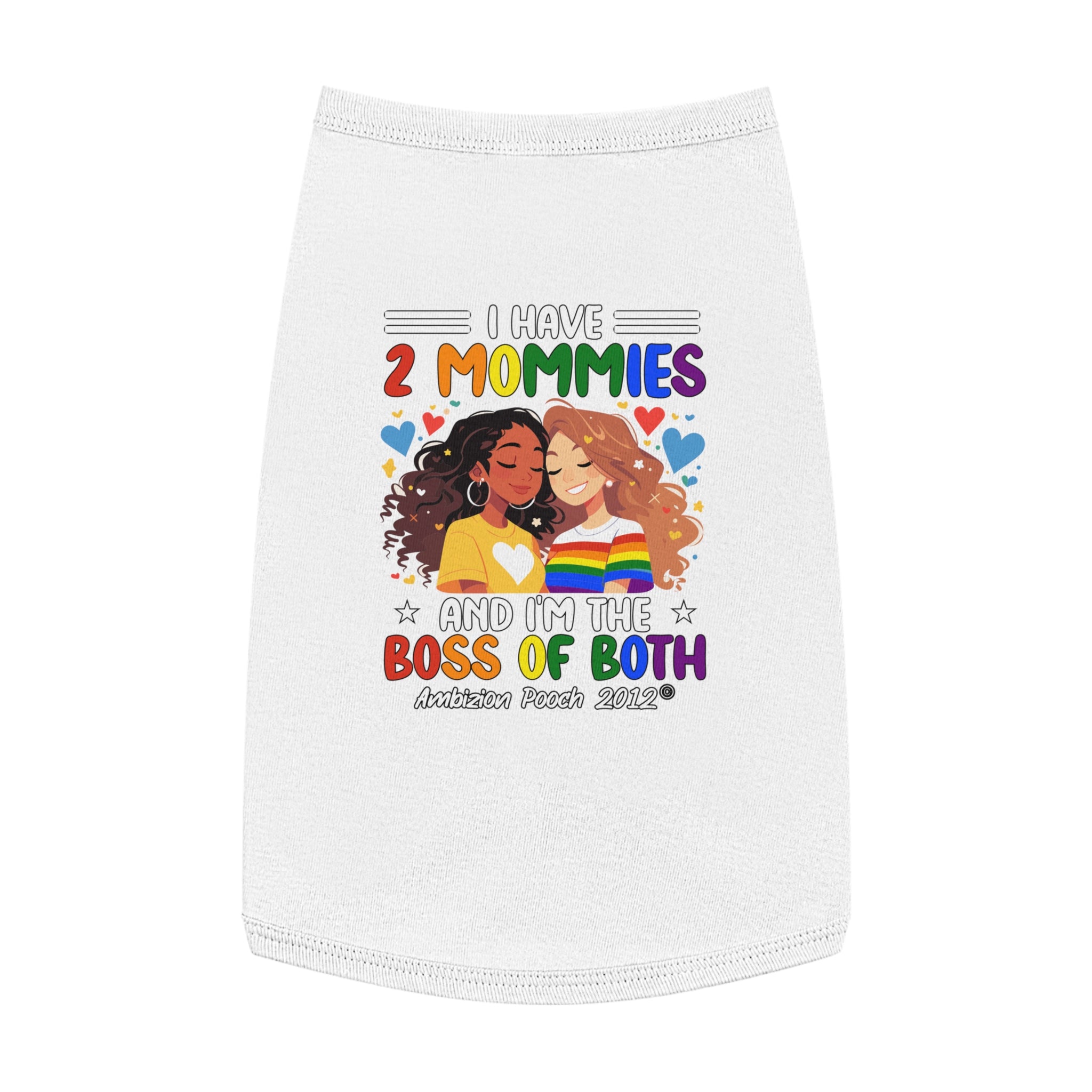 I Have 2 Mommies Doggy Tank Top (LGBTQ)