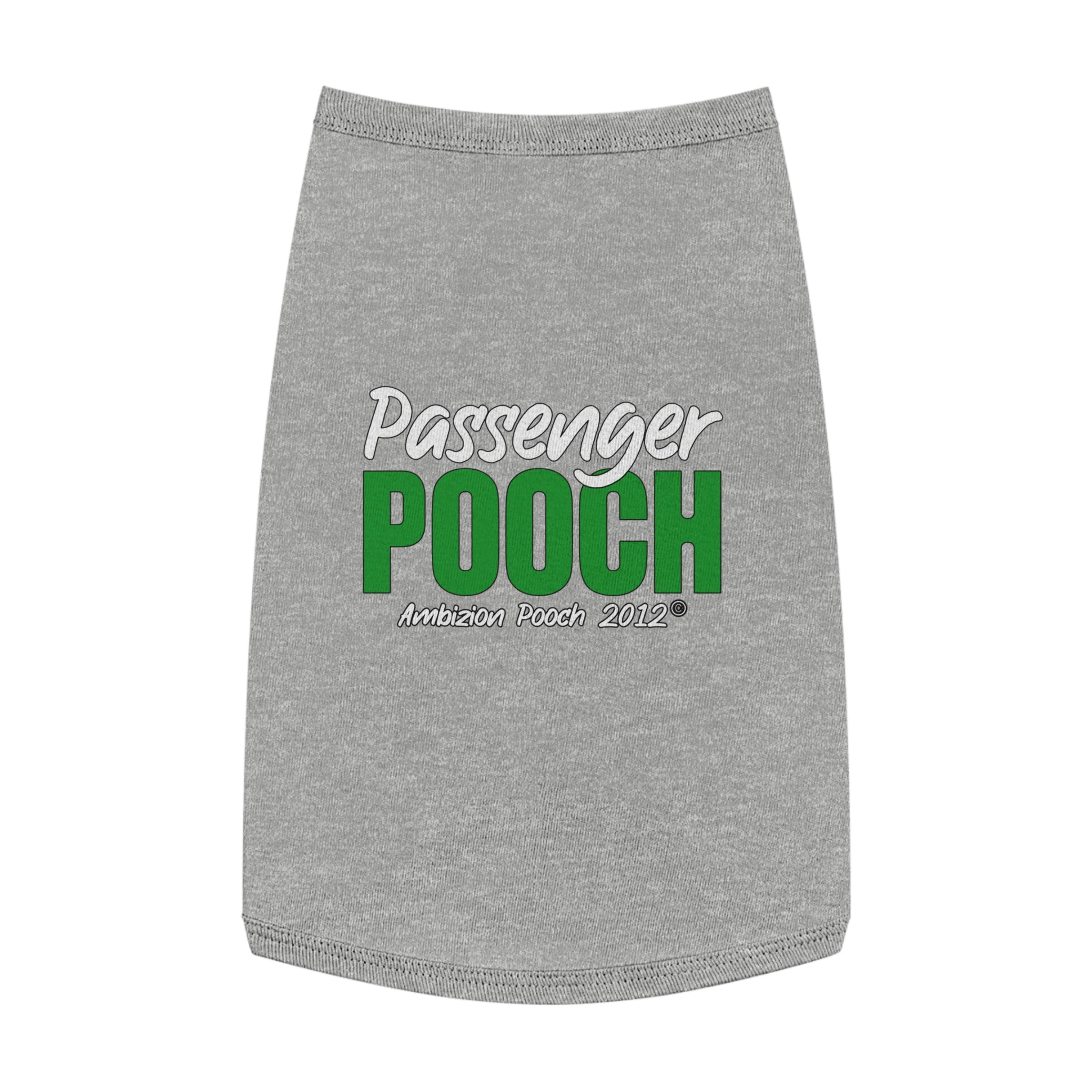 "Passenger Pooch" Doggy Tank Top