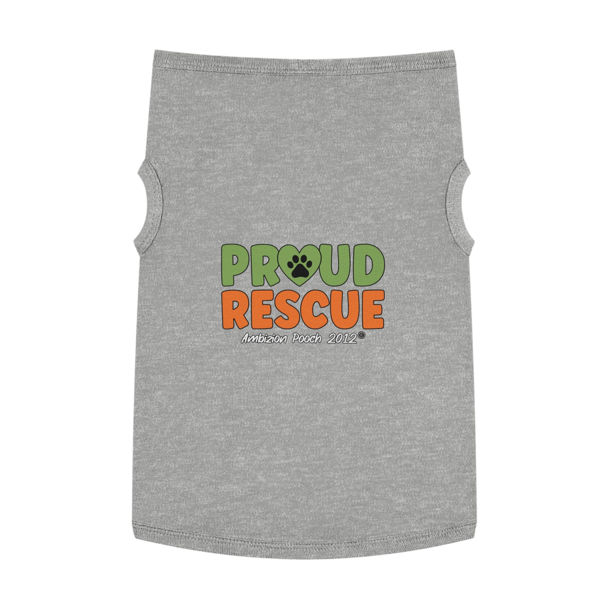 "Proud Rescue" Doggy Tank Top