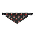Ambizion Pooch Signature Monogram Bandana Collar Black