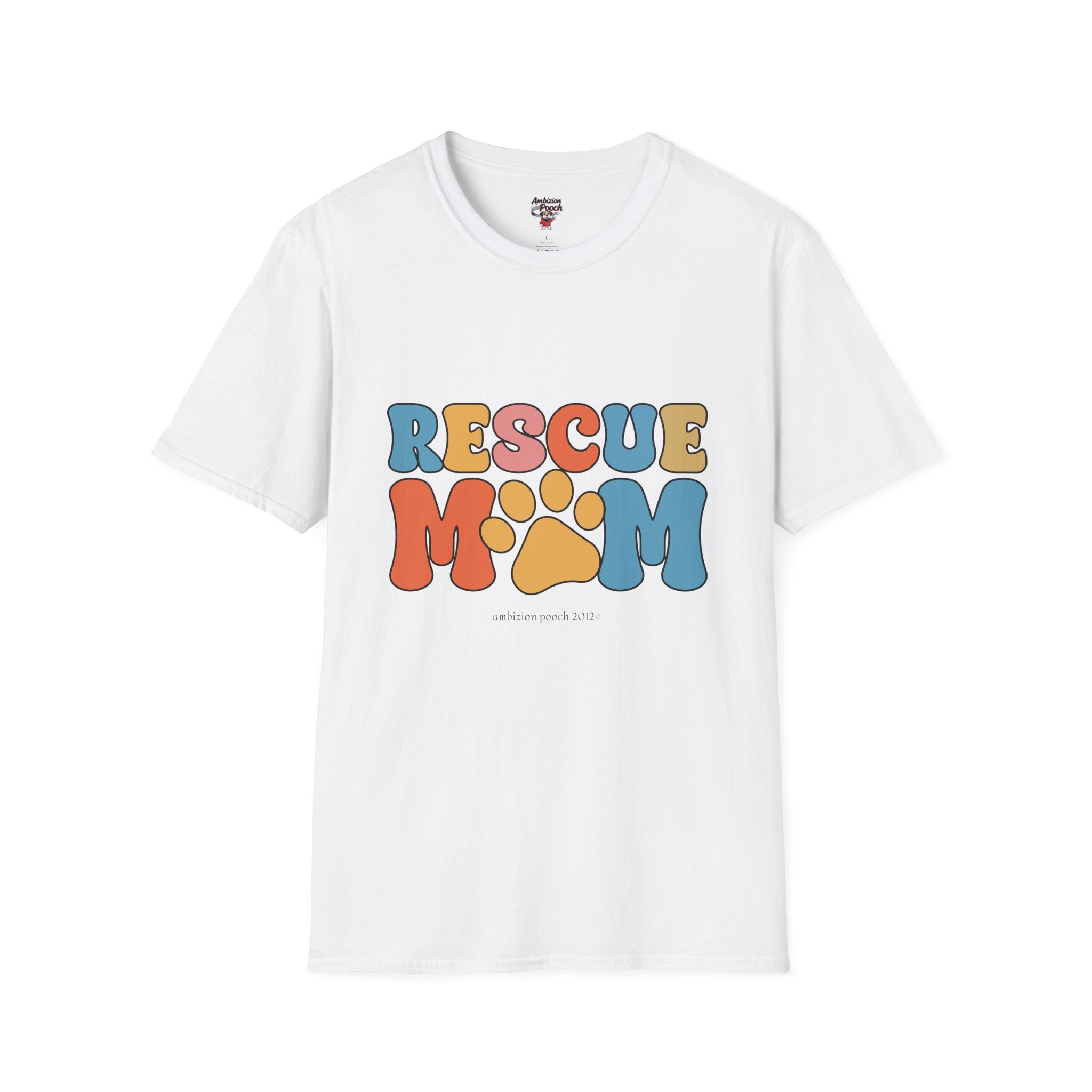 Rescue Mom Unisex Softstyle T-Shirt