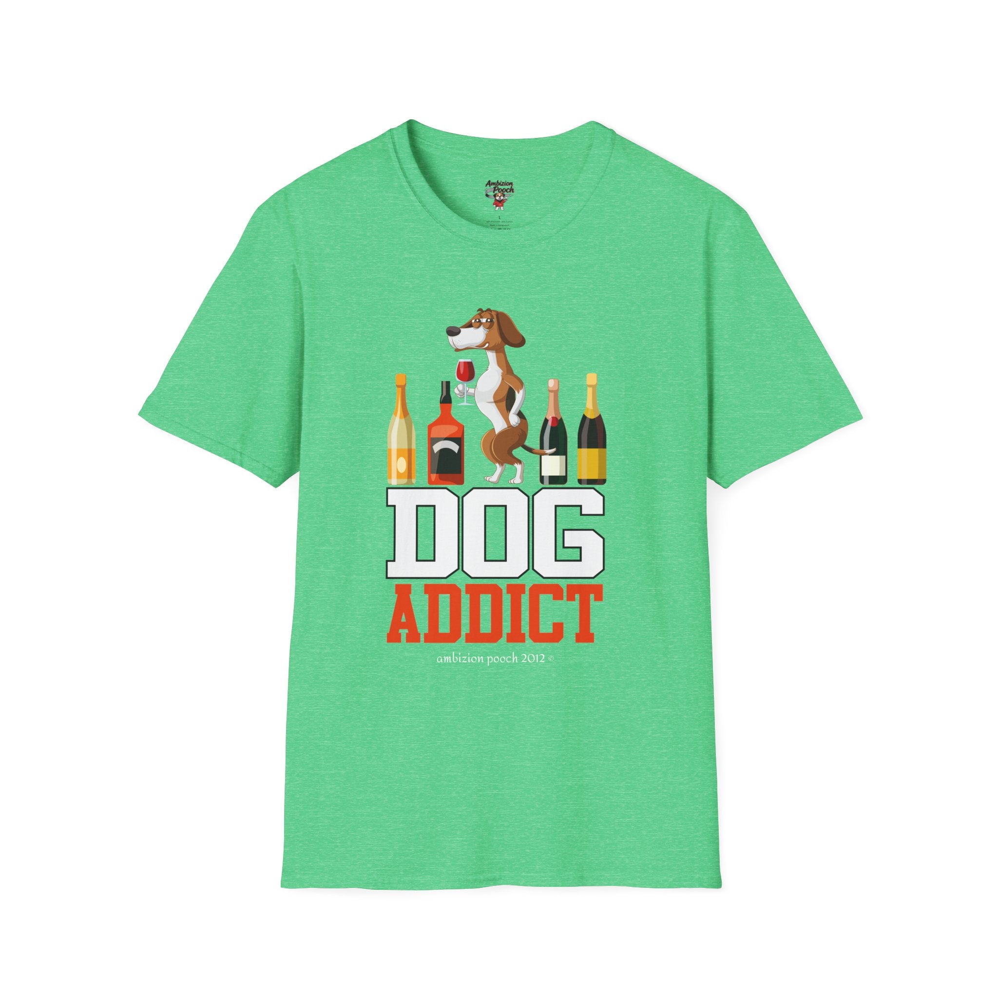 Dog Addict Unisex Softstyle T-Shirt