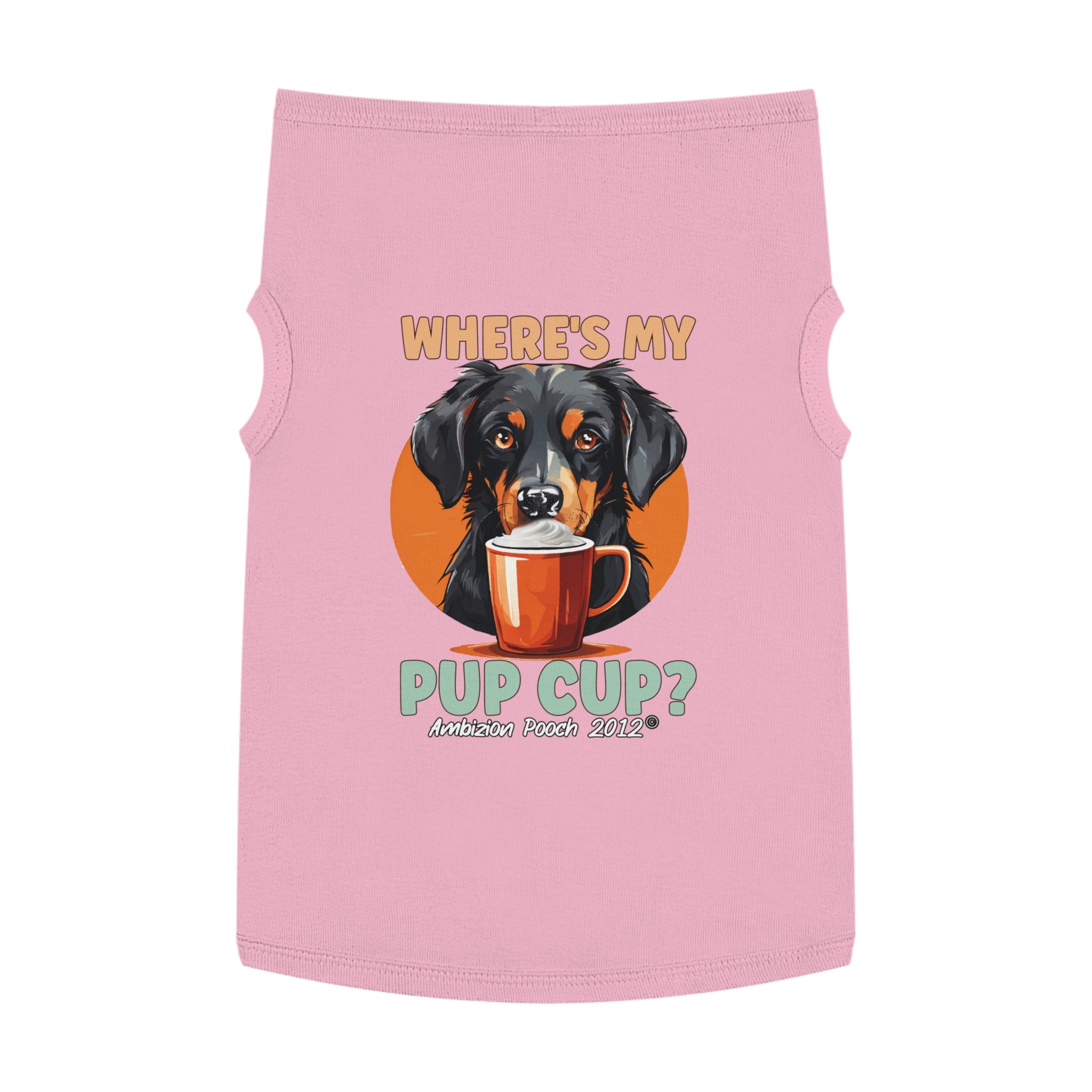 Where's My Pup Cup? Doggy Tank Top