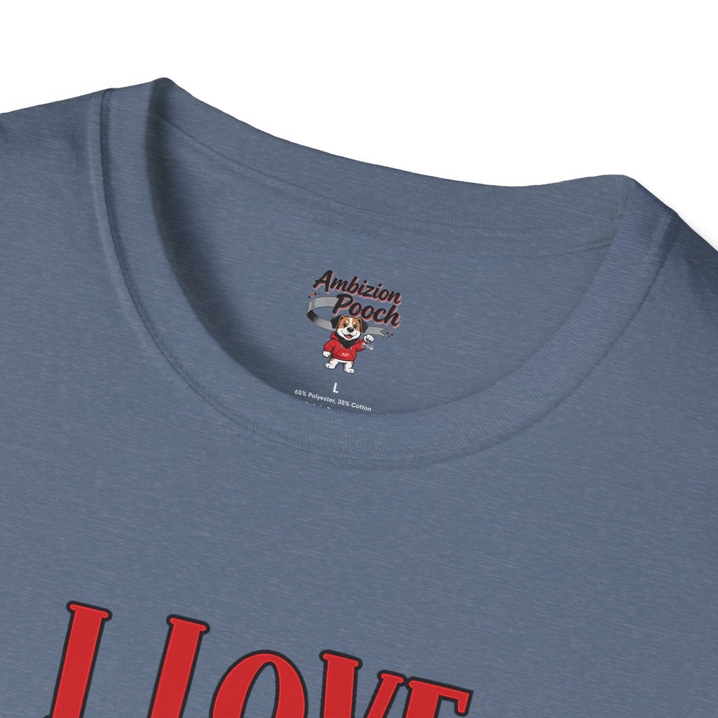 I Love Dogs More Than Humans Unisex Softstyle T-Shirt