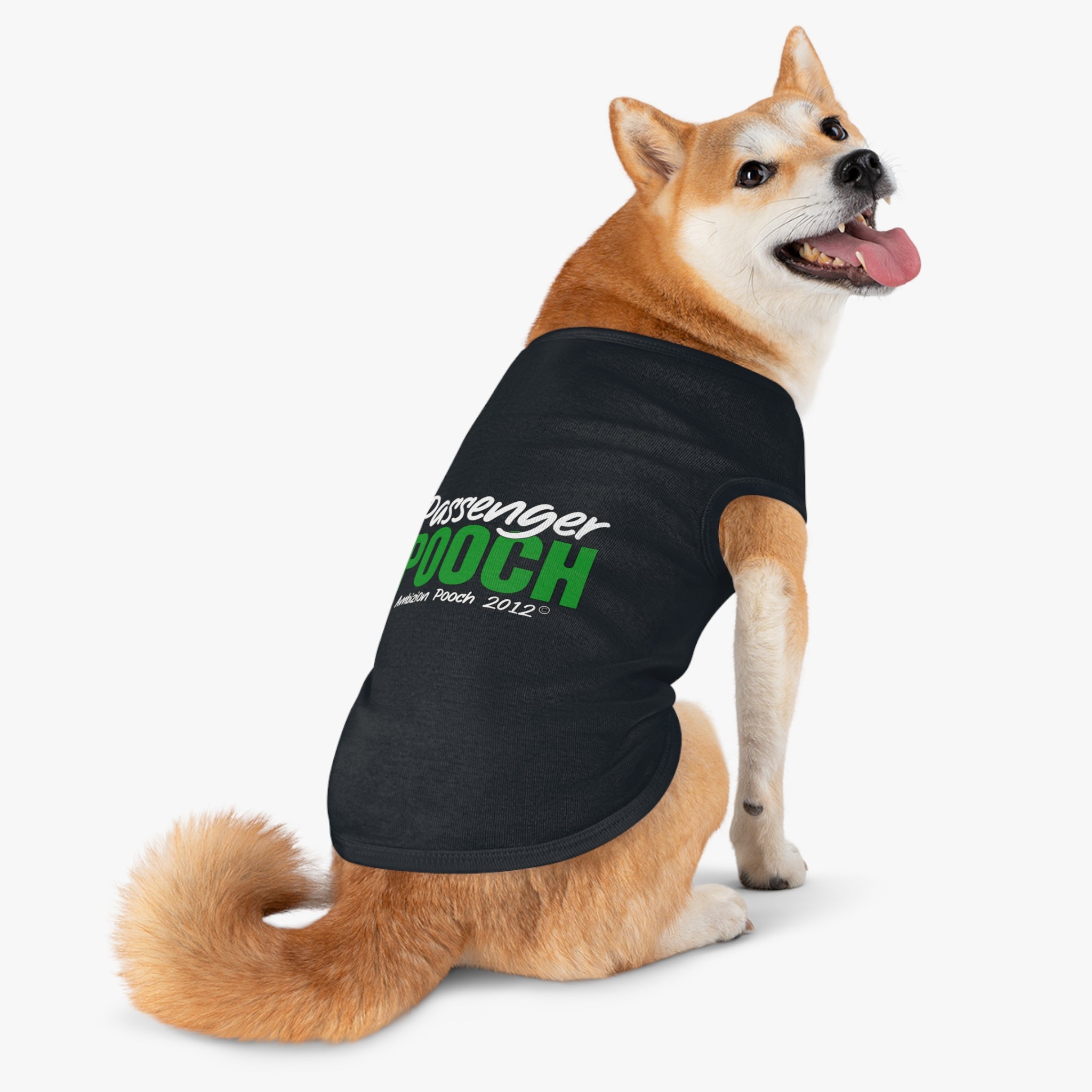 "Passenger Pooch" Doggy Tank Top