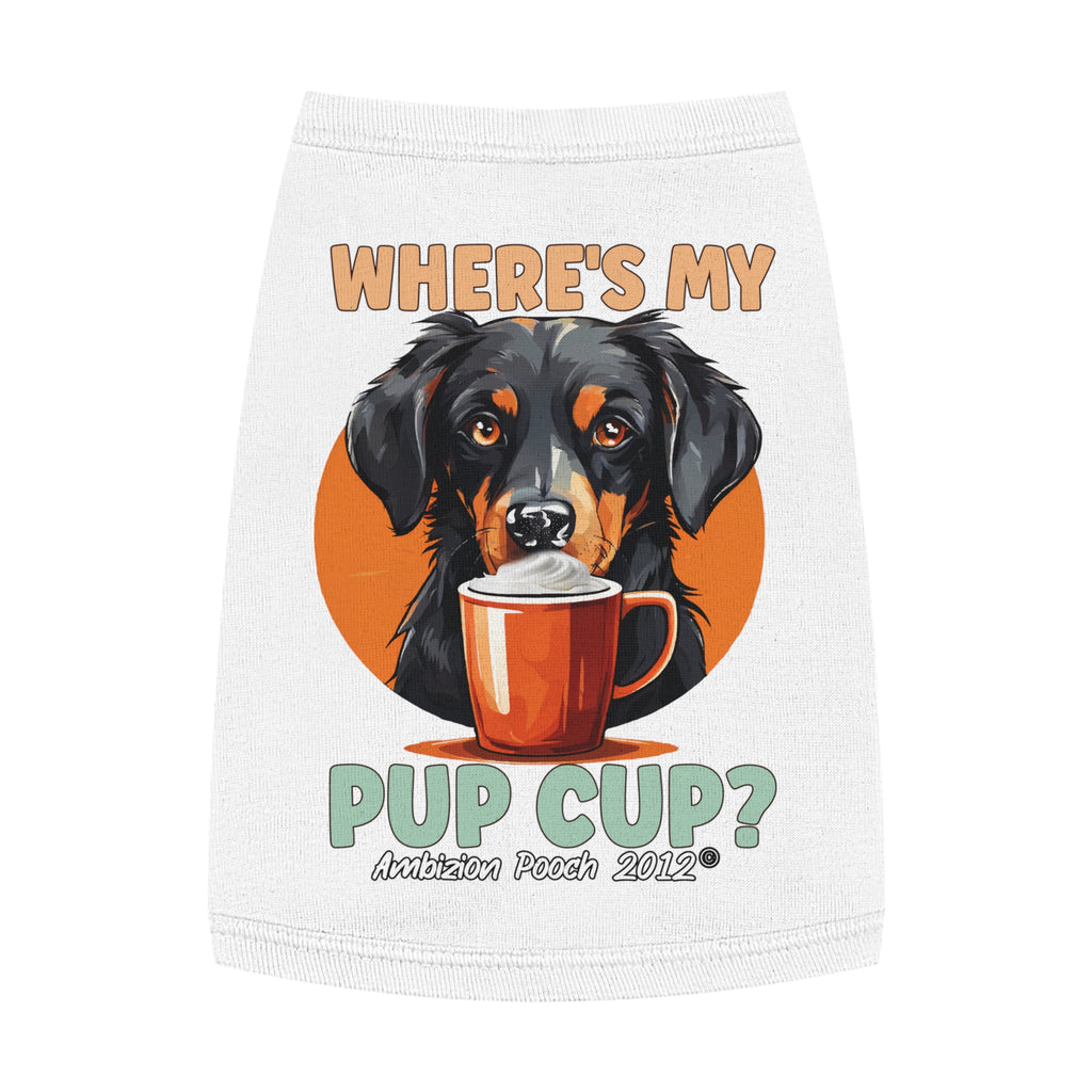 Where's My Pup Cup? Doggy Tank Top