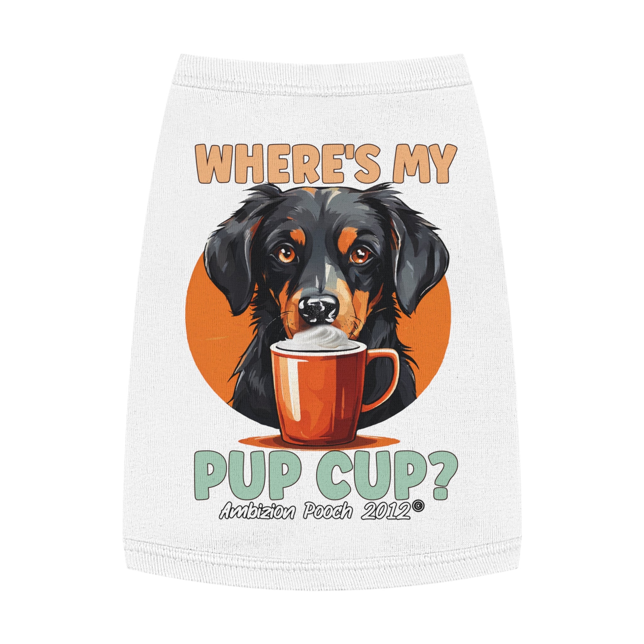 Where's My Pup Cup? Doggy Tank Top