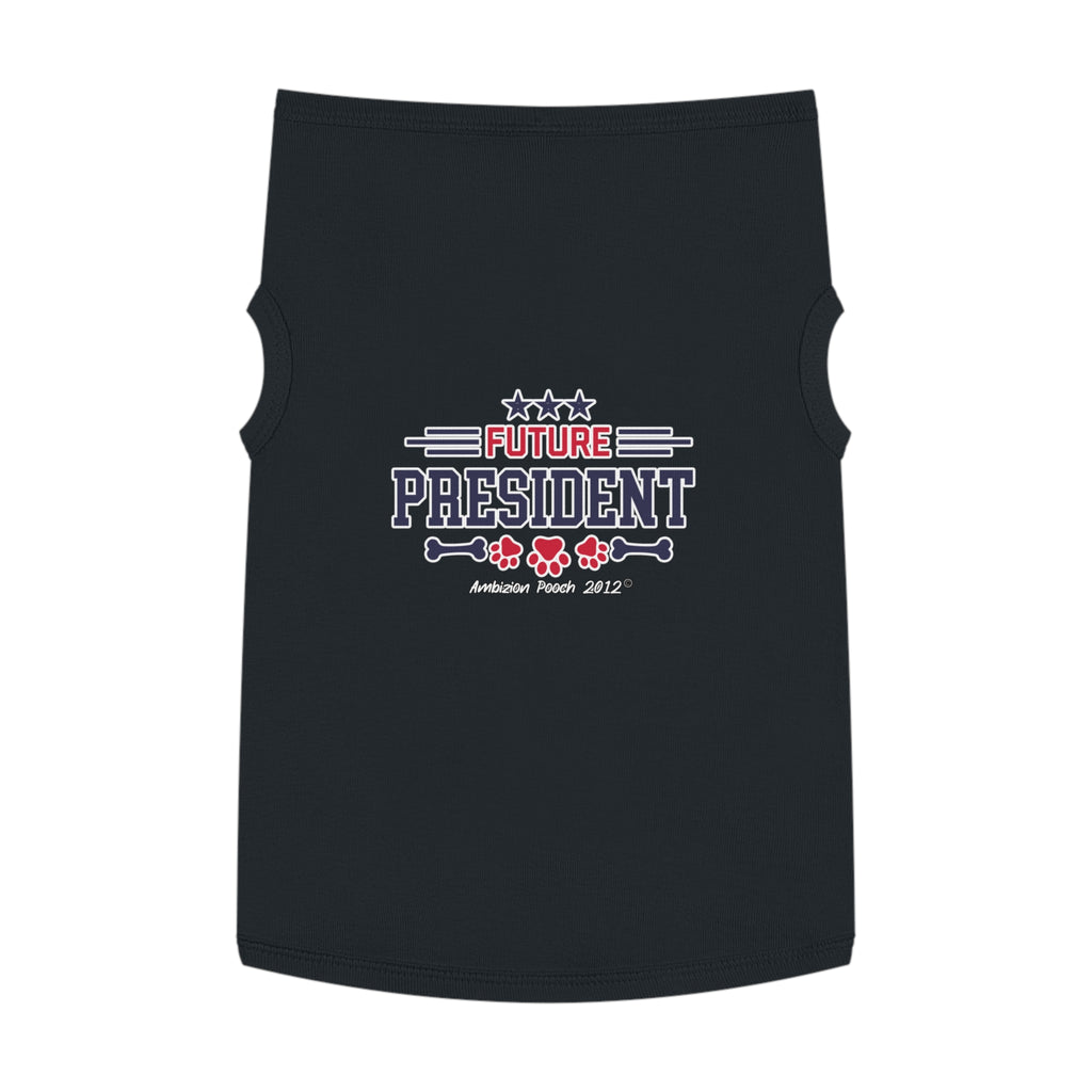 Future President Doggy Tank Top — "Future Vice President" (Pet & Parent Matching)