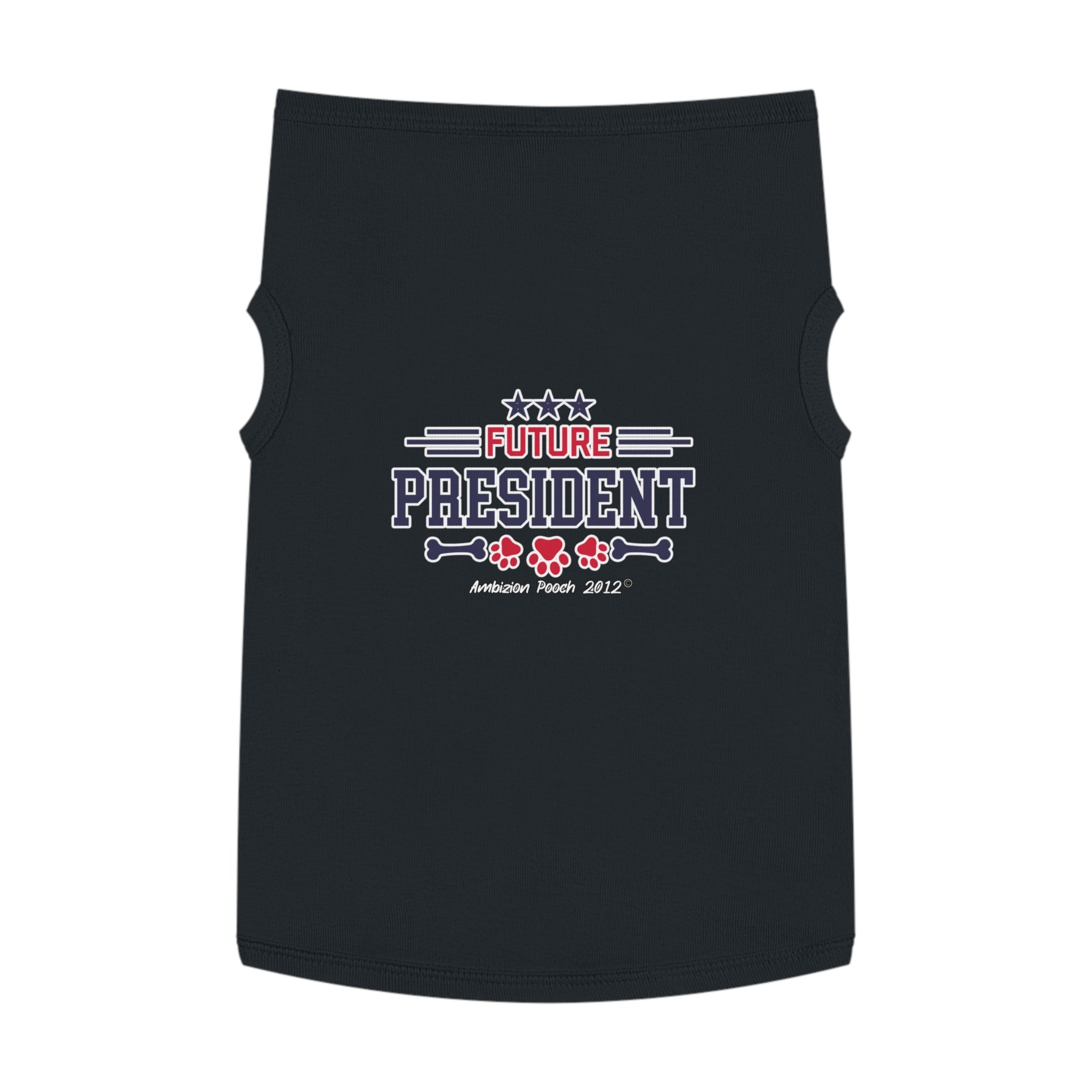 Future President Doggy Tank Top — "Future Vice President" (Pet & Parent Matching)