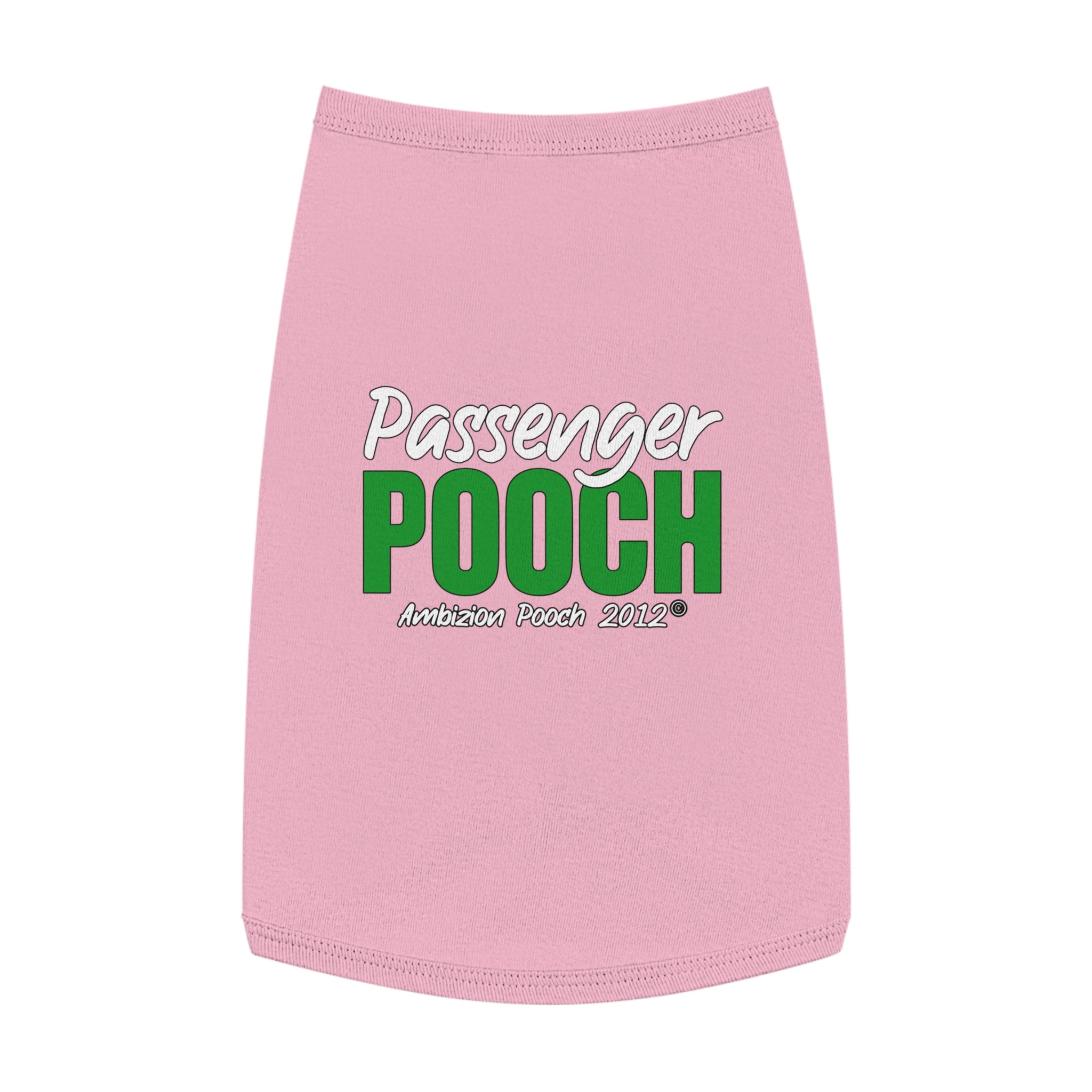 "Passenger Pooch" Doggy Tank Top