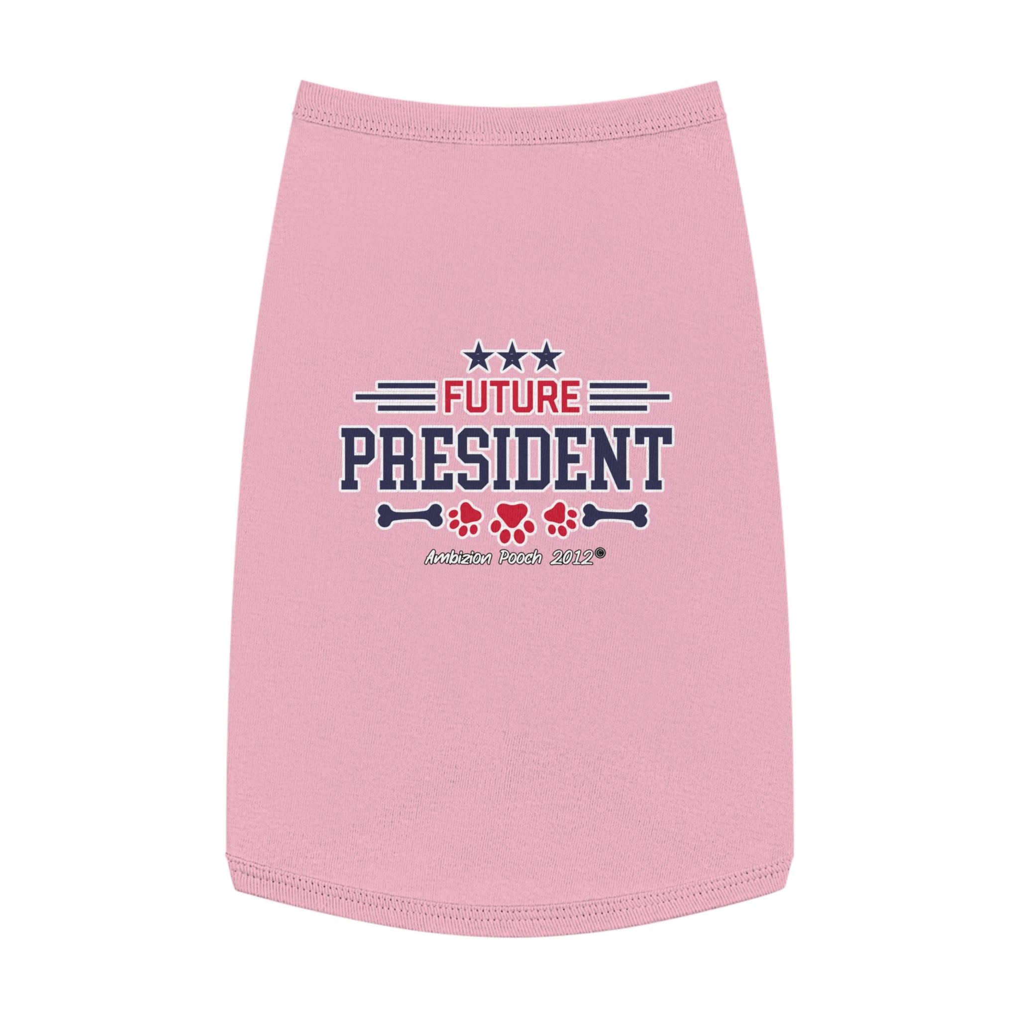 Future President Doggy Tank Top — "Future Vice President" (Pet & Parent Matching)