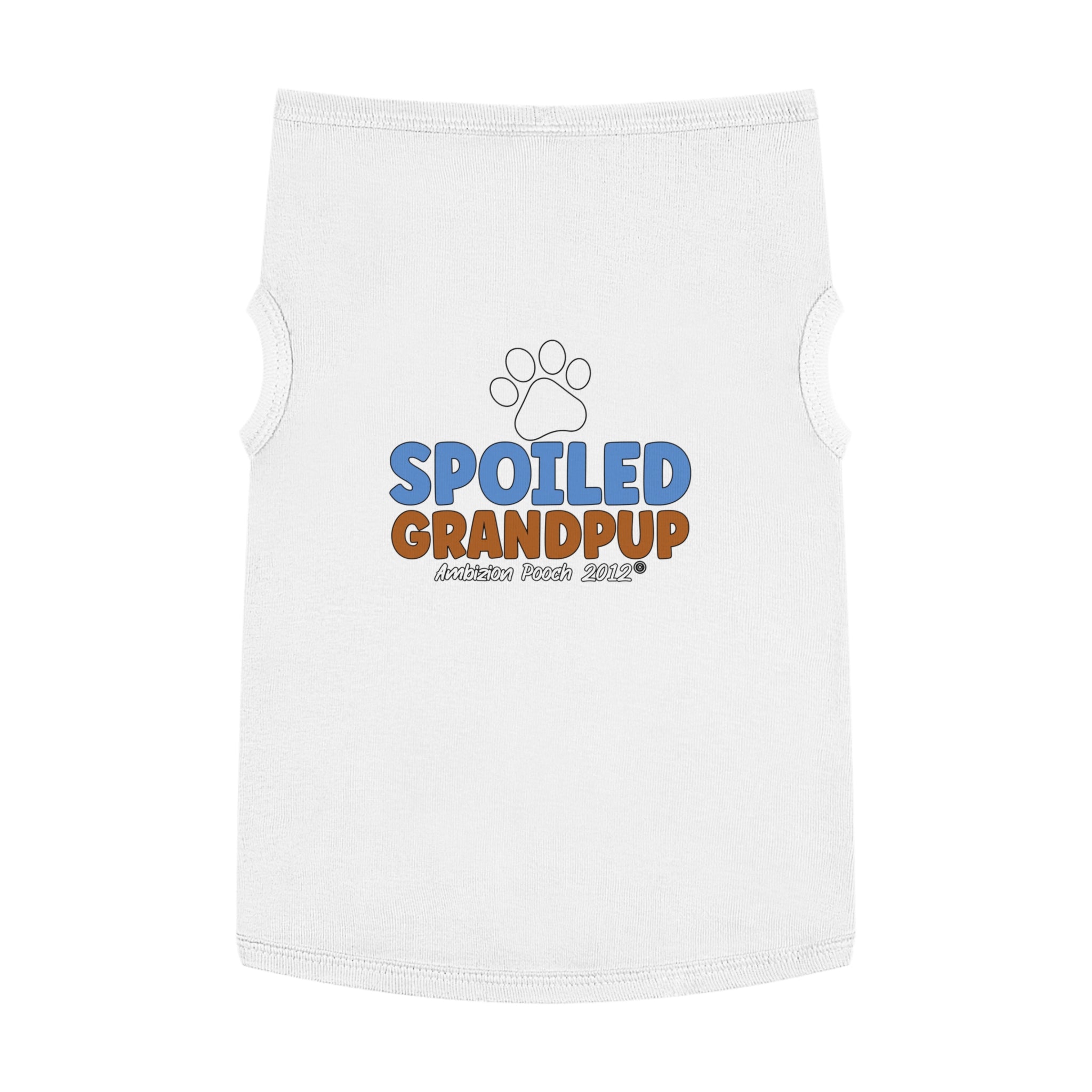 "Spoiled Grandpup" Doggy Tank Top