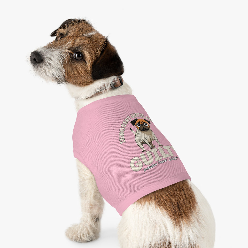 Innocent Until Proven Guilty Doggy Tank Top