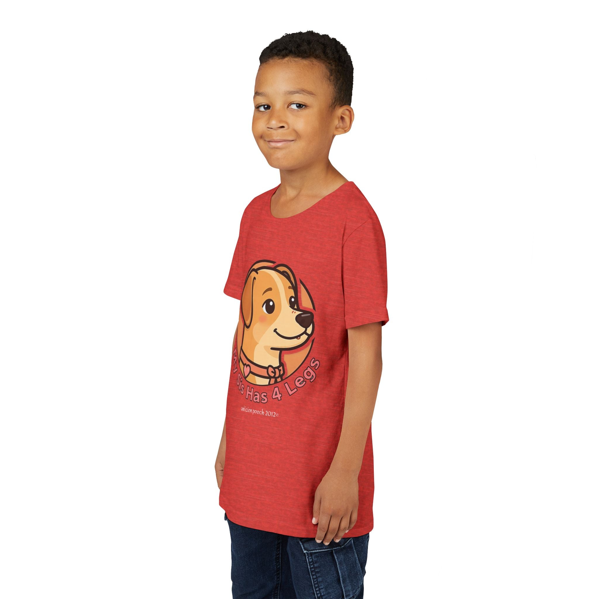 "My Sis Has 4 Legs" Kids Tee