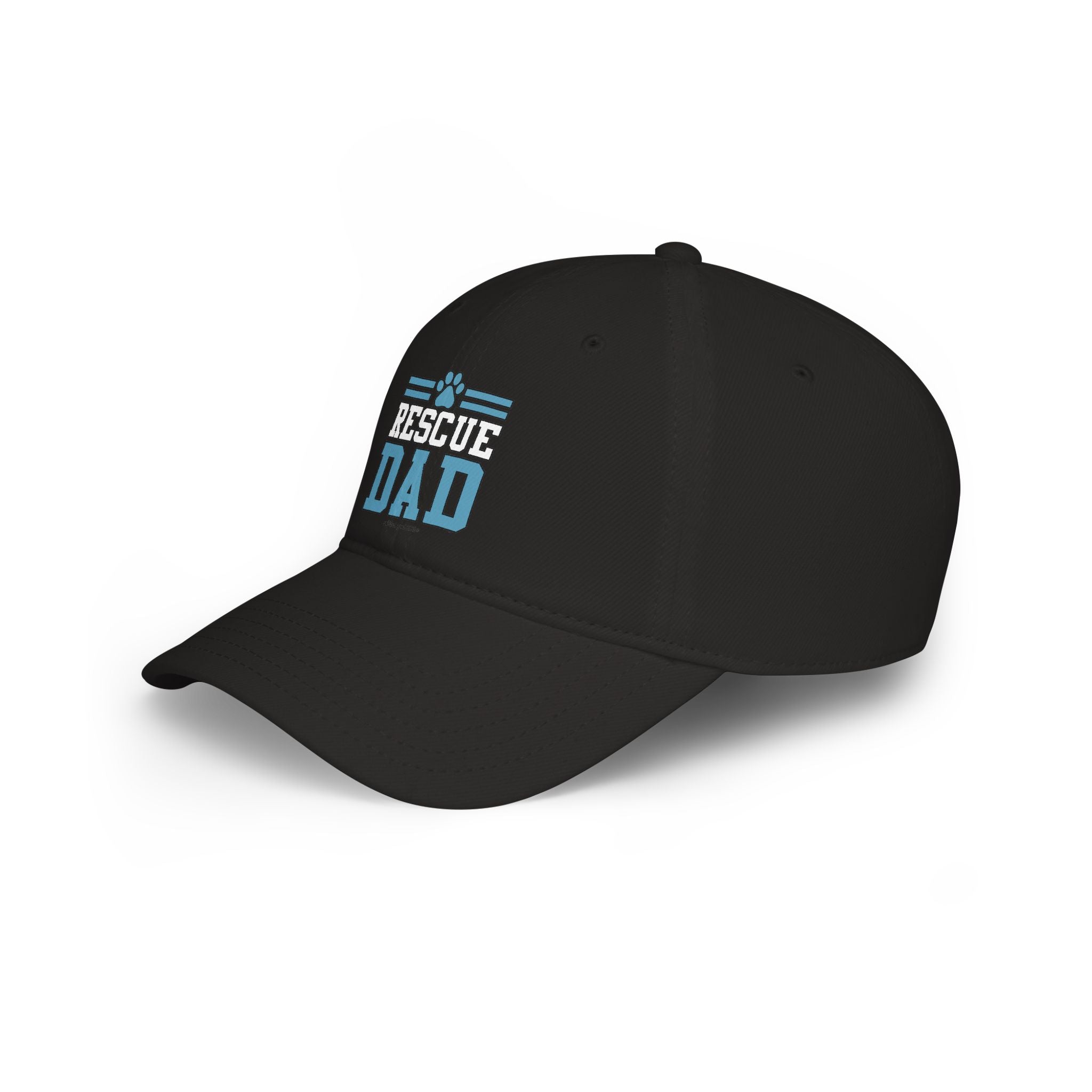 Rescue Dog Dad Low Profile Baseball Cap