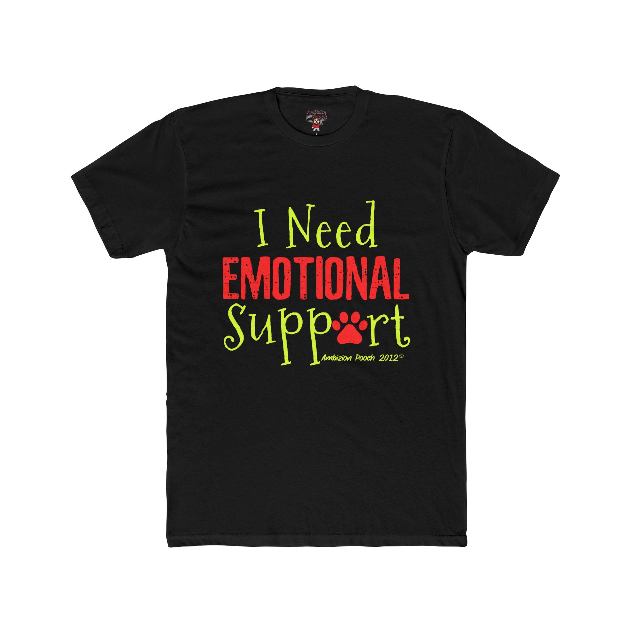 I Need Emotional Support — Me Too Pet & Parent Matching T-Shirt