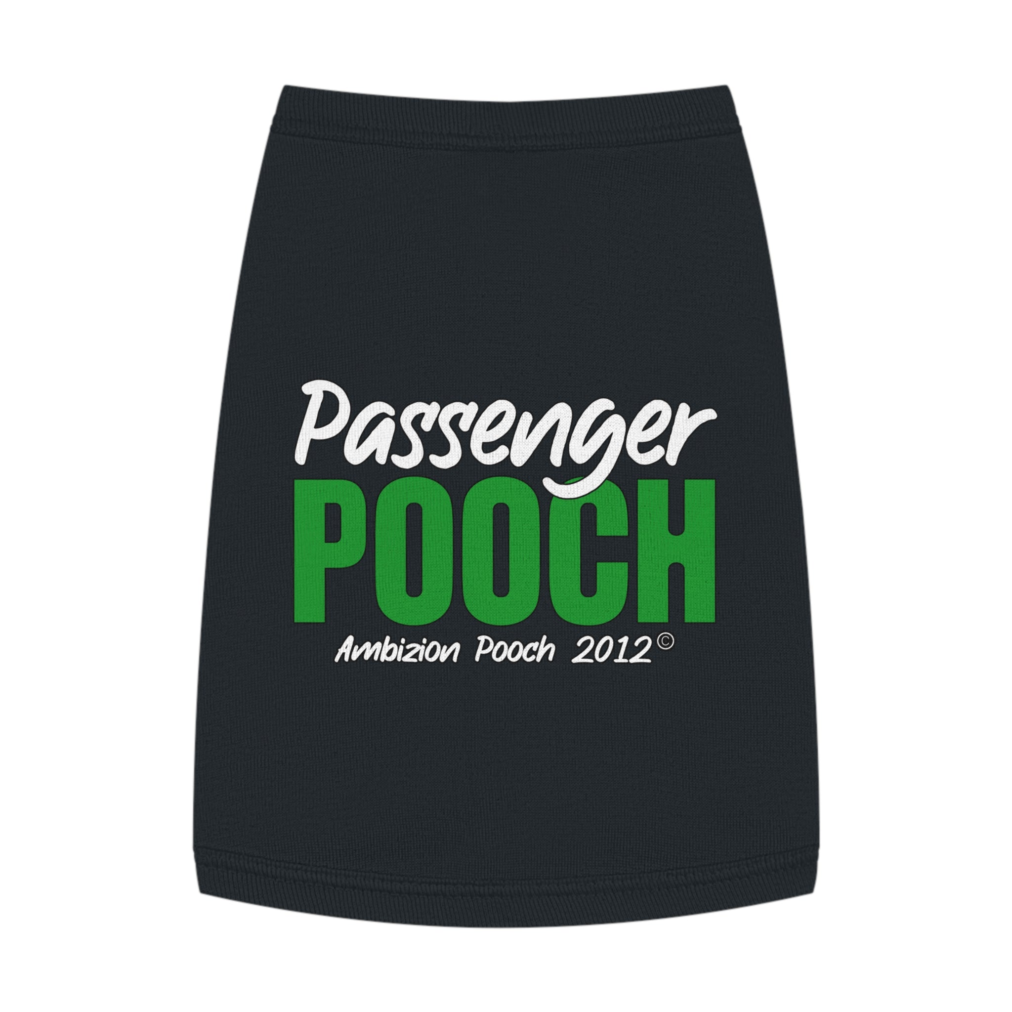 "Passenger Pooch" Doggy Tank Top