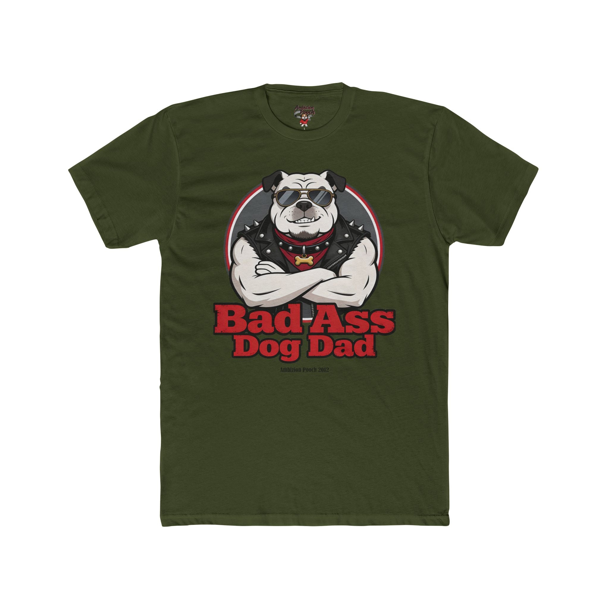 Bad Ass Dog Dad Unisex T-Shirt