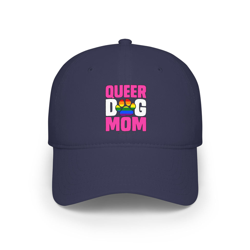 Queer Dog Mom Low Profile Baseball Cap