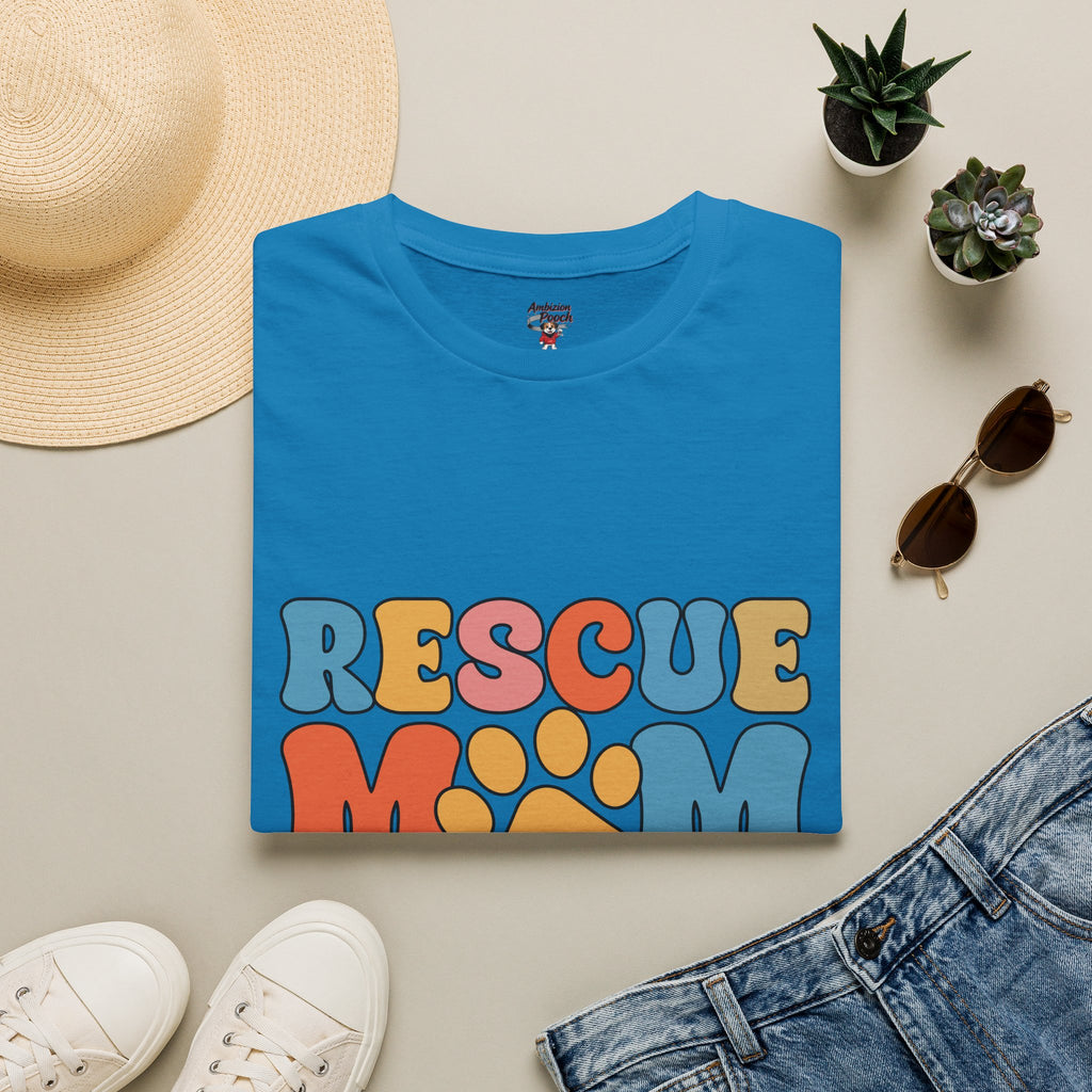 Rescue Mom Unisex Softstyle T-Shirt
