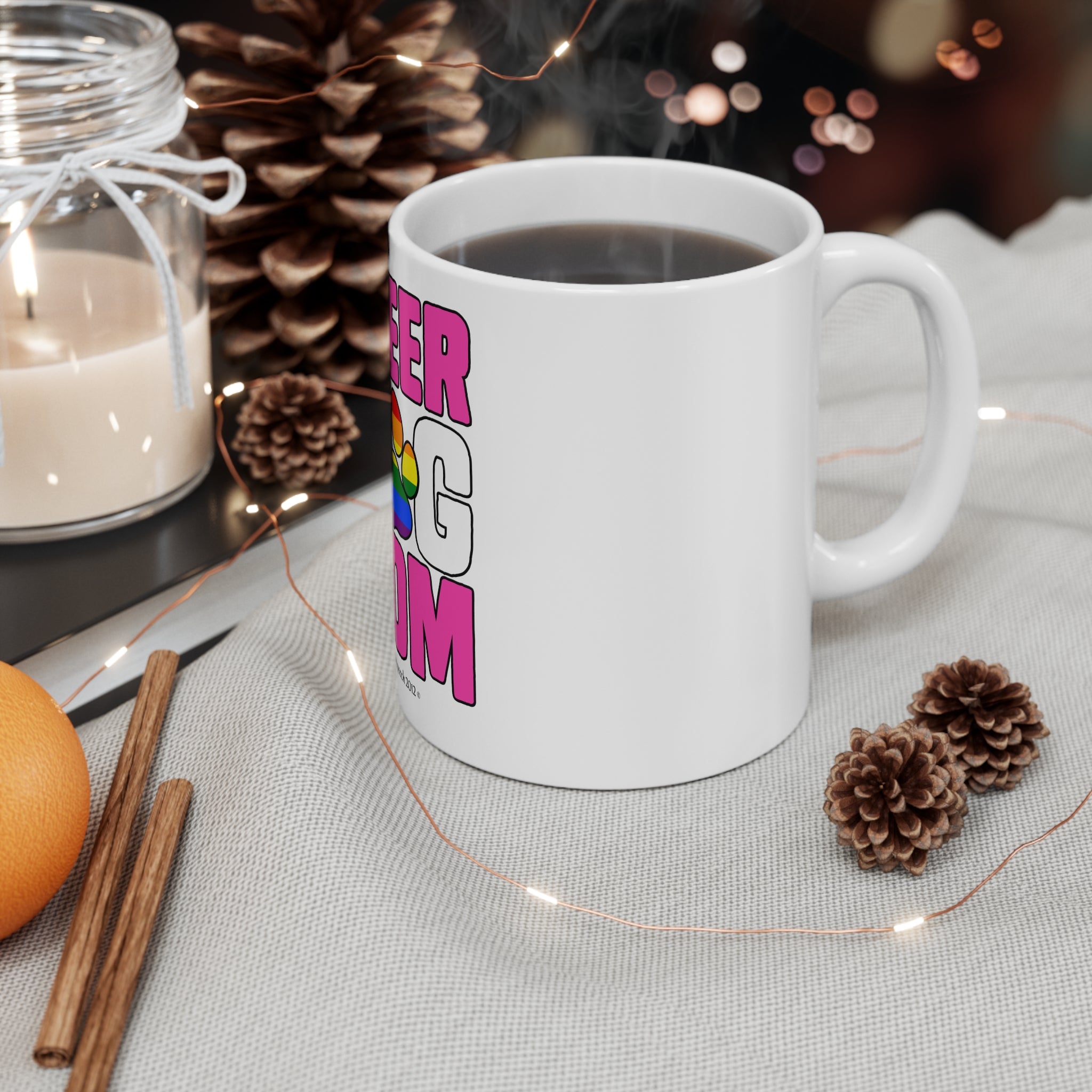 Queer Dog Mom Mug 11oz