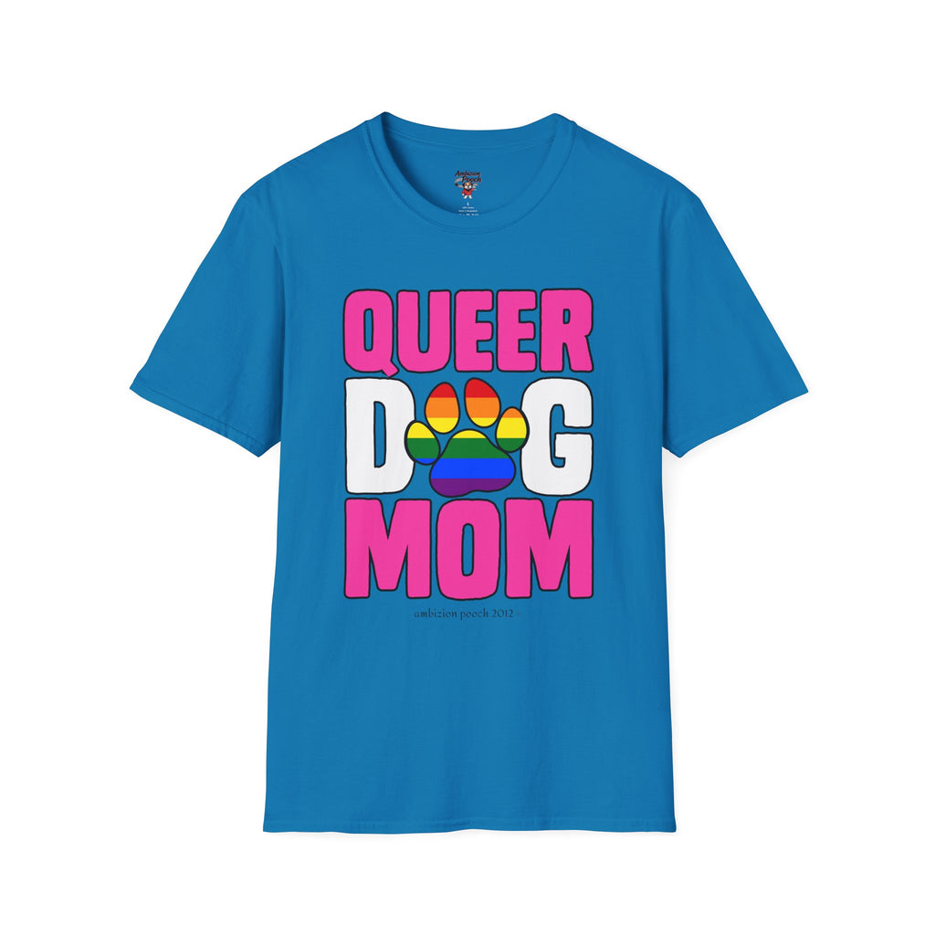 Queer Dog Mom Unisex Softstyle T-Shirt