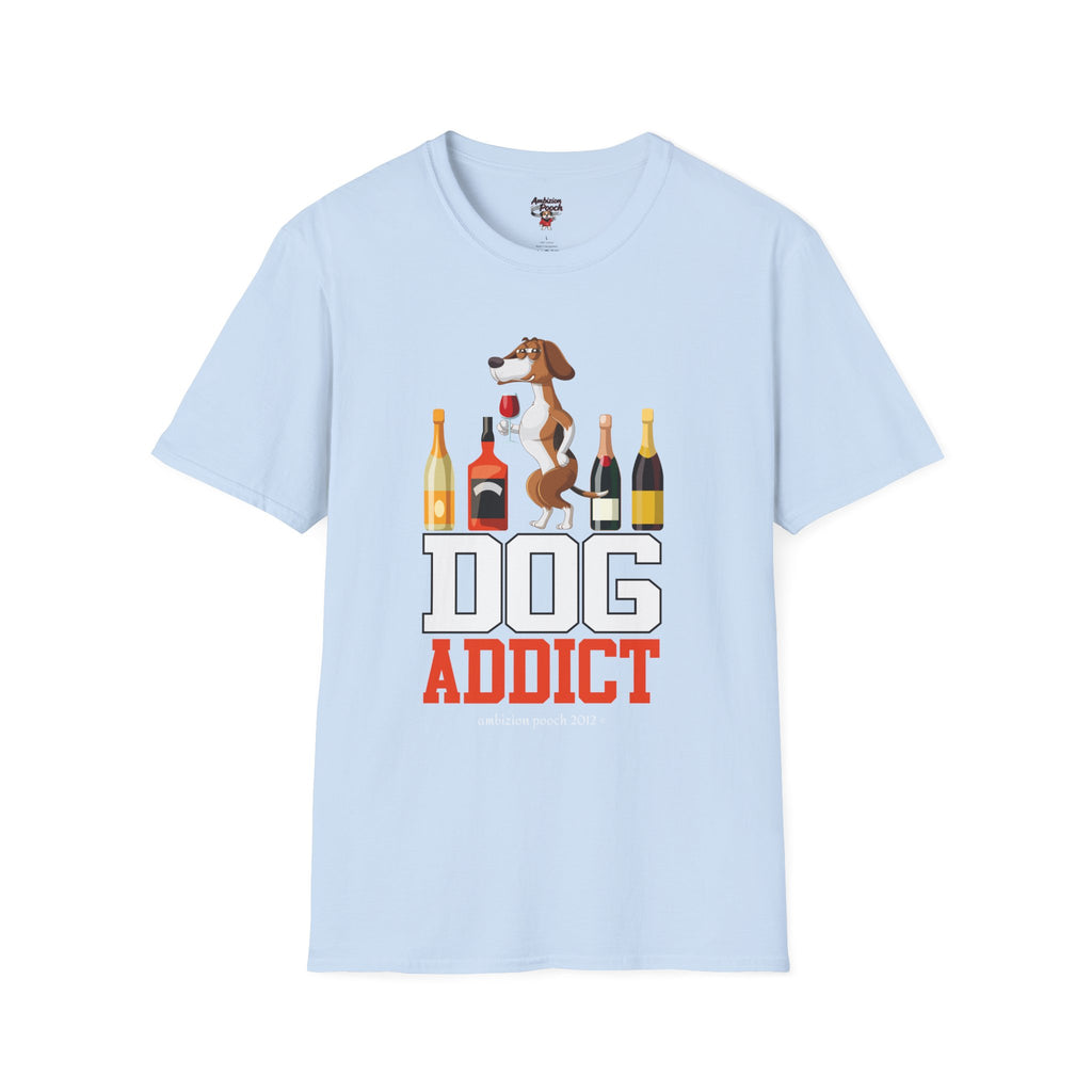 Dog Addict Unisex Softstyle T-Shirt