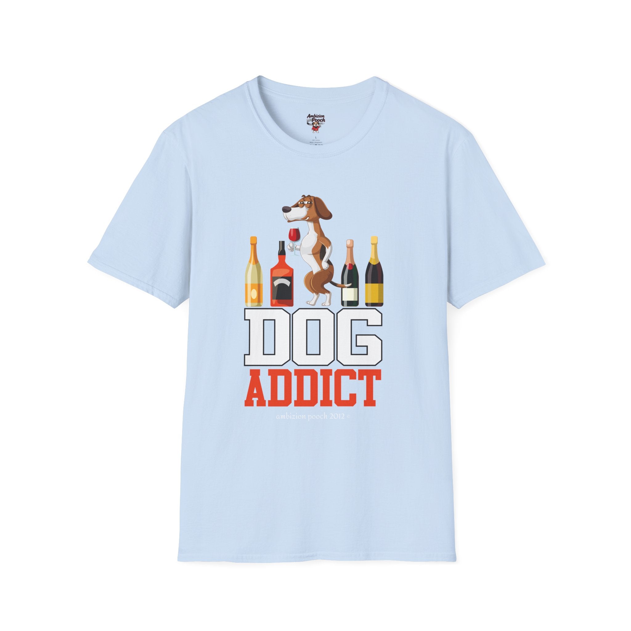 Dog Addict Unisex Softstyle T-Shirt