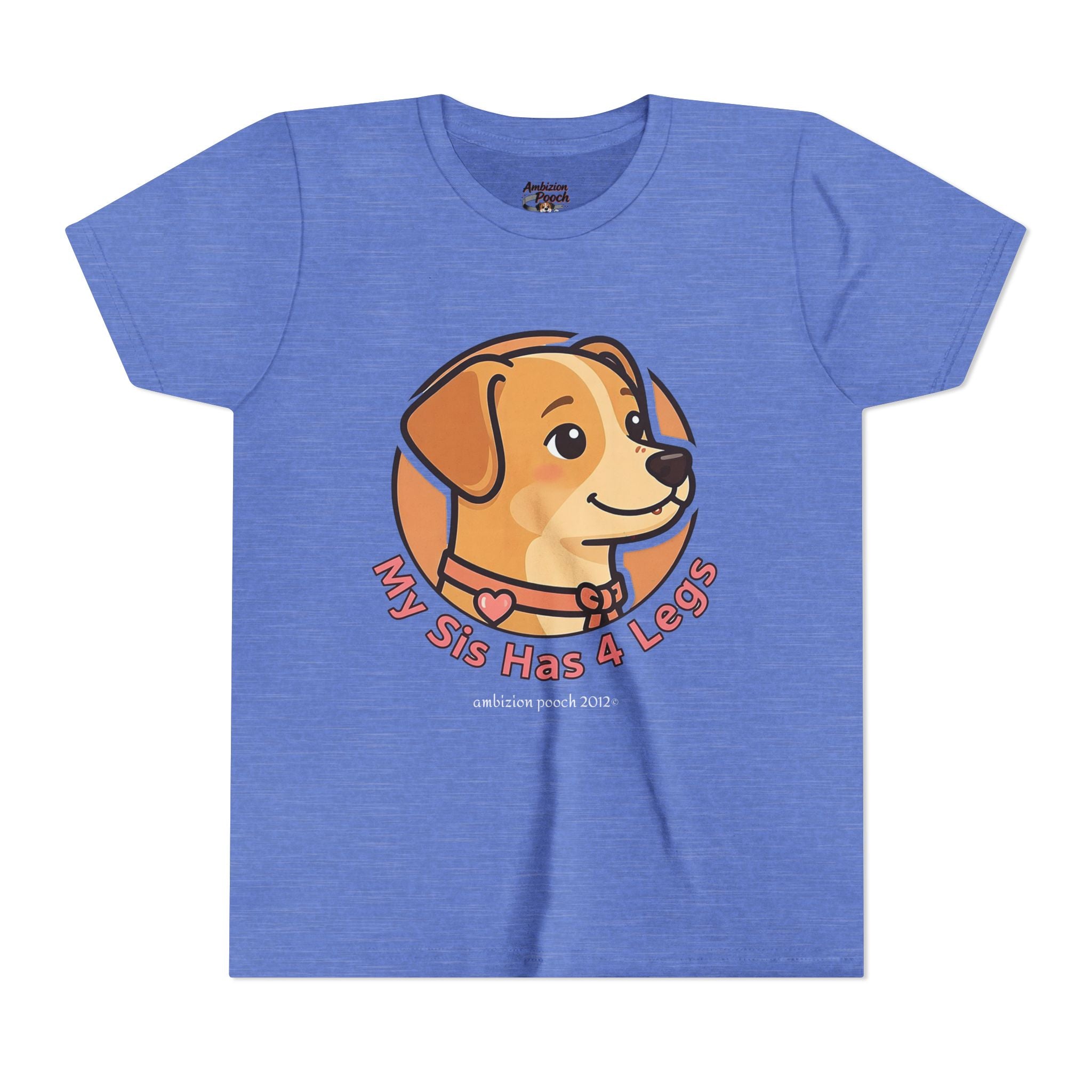 "My Sis Has 4 Legs" Kids Tee