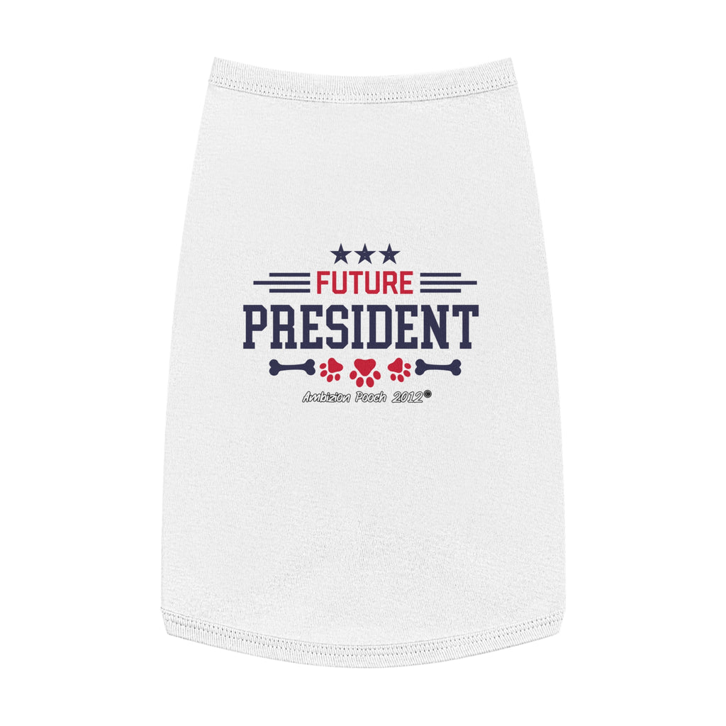 Future President Doggy Tank Top — "Future Vice President" (Pet & Parent Matching)