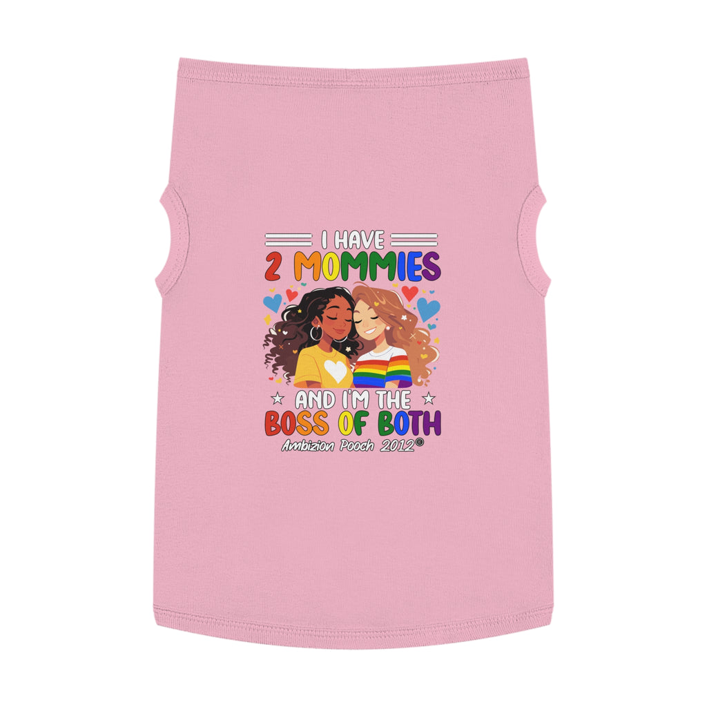 I Have 2 Mommies Doggy Tank Top (LGBTQ)