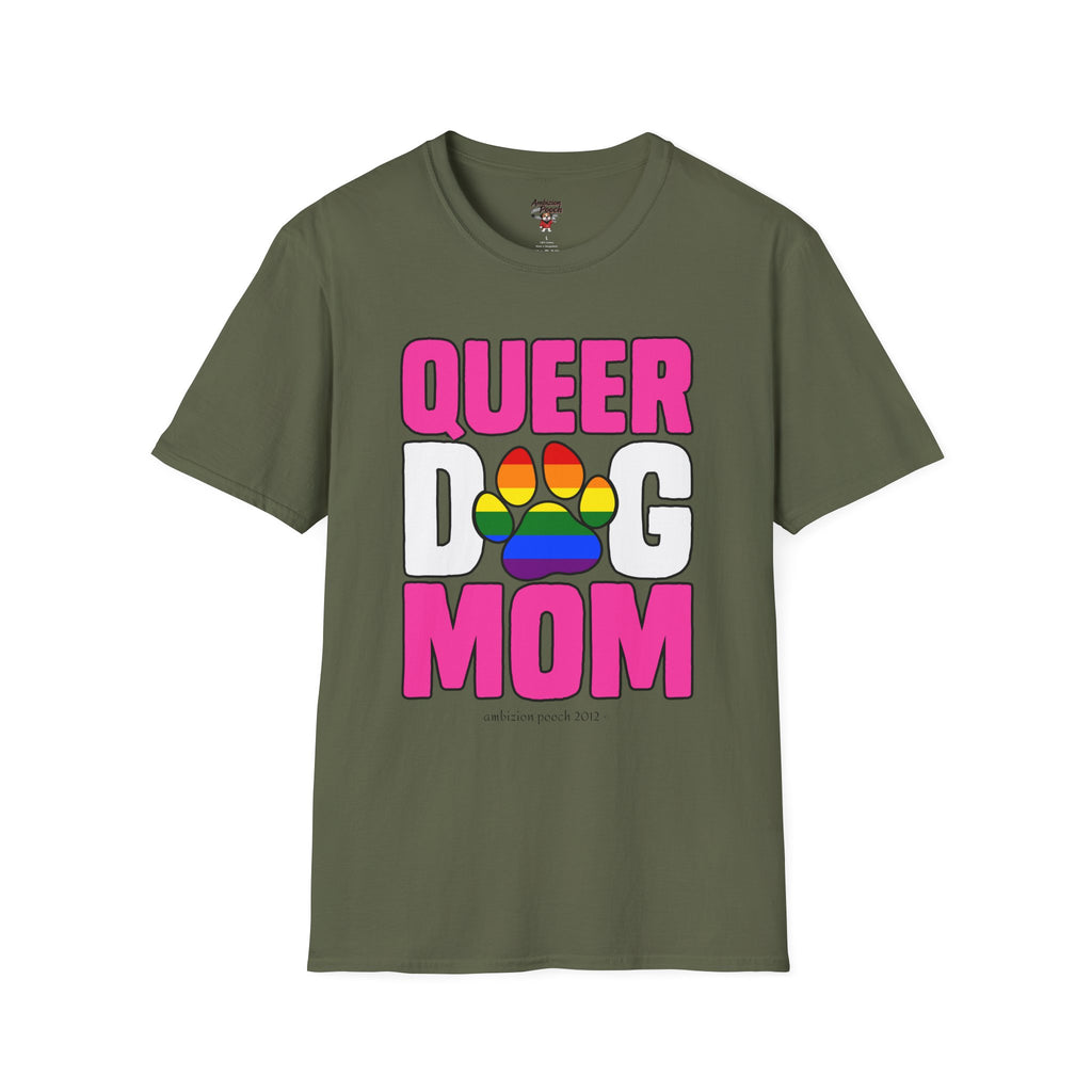 Queer Dog Mom Unisex Softstyle T-Shirt